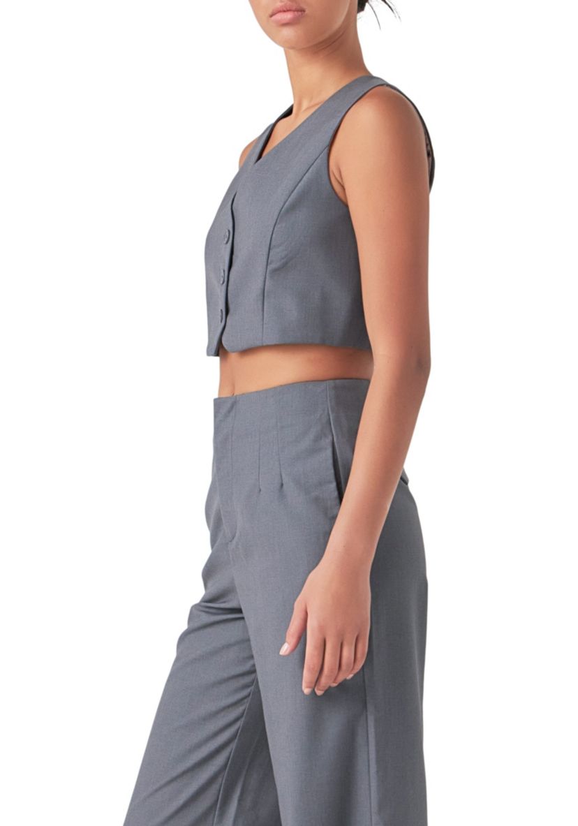 Cropped Vest