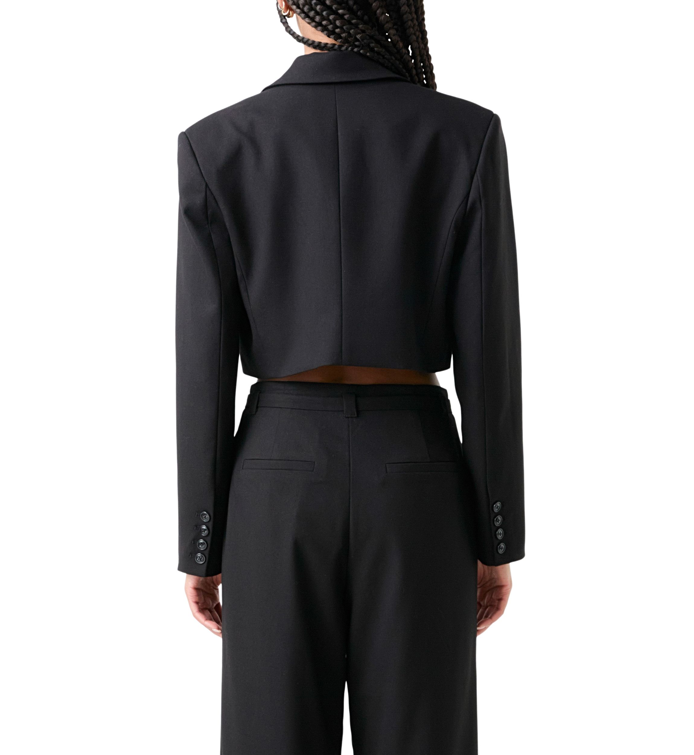 Oversized Cropped Blazer