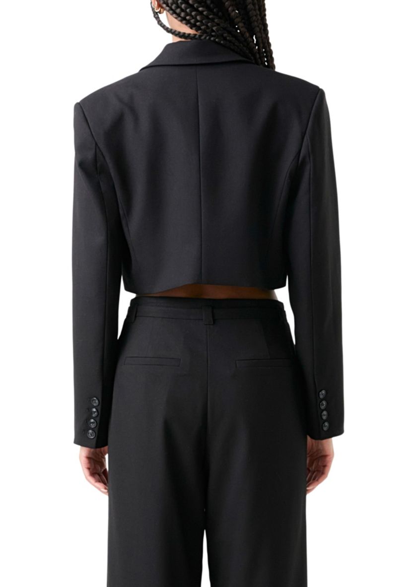 Oversized Cropped Blazer
