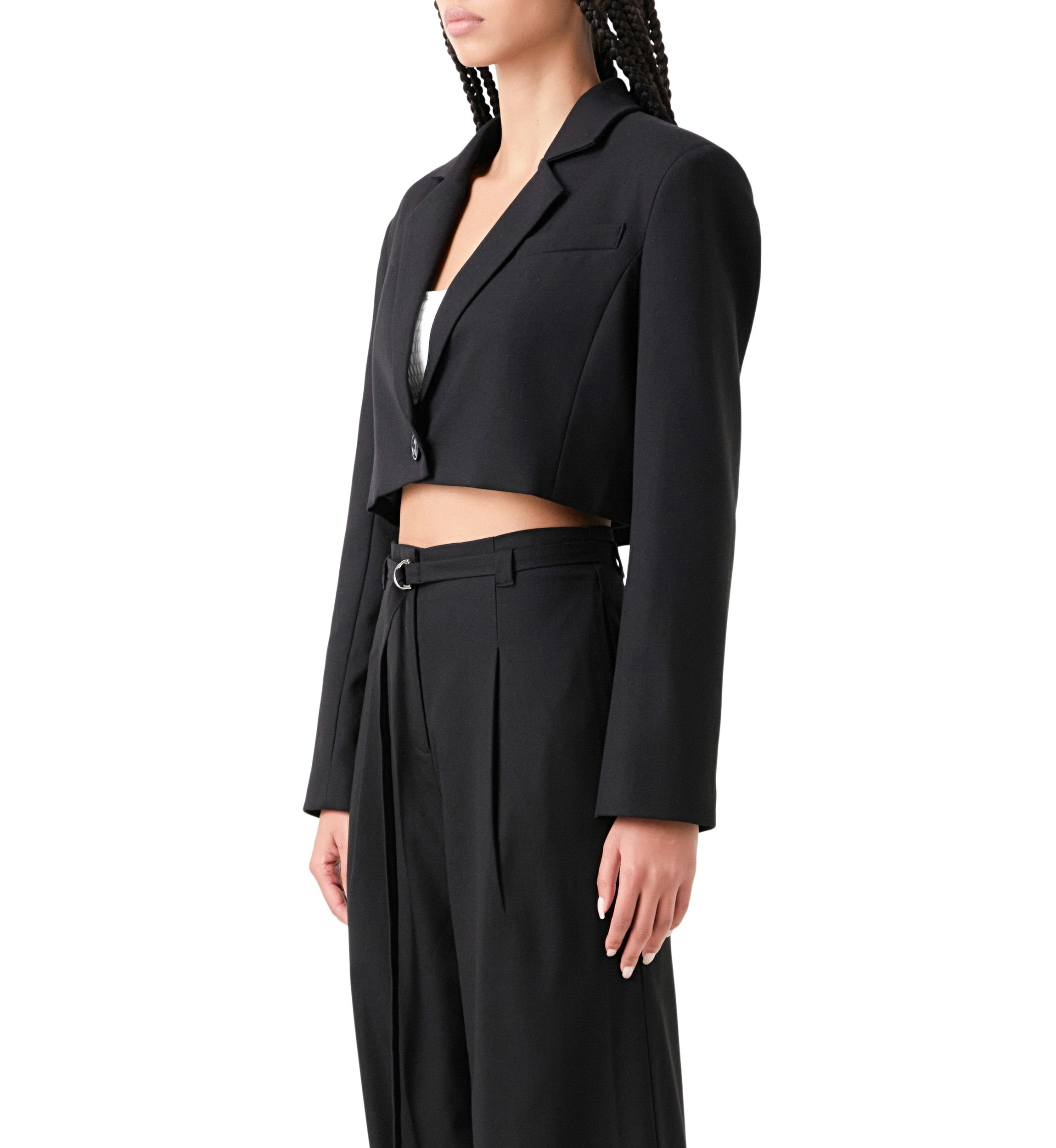 Oversized Cropped Blazer