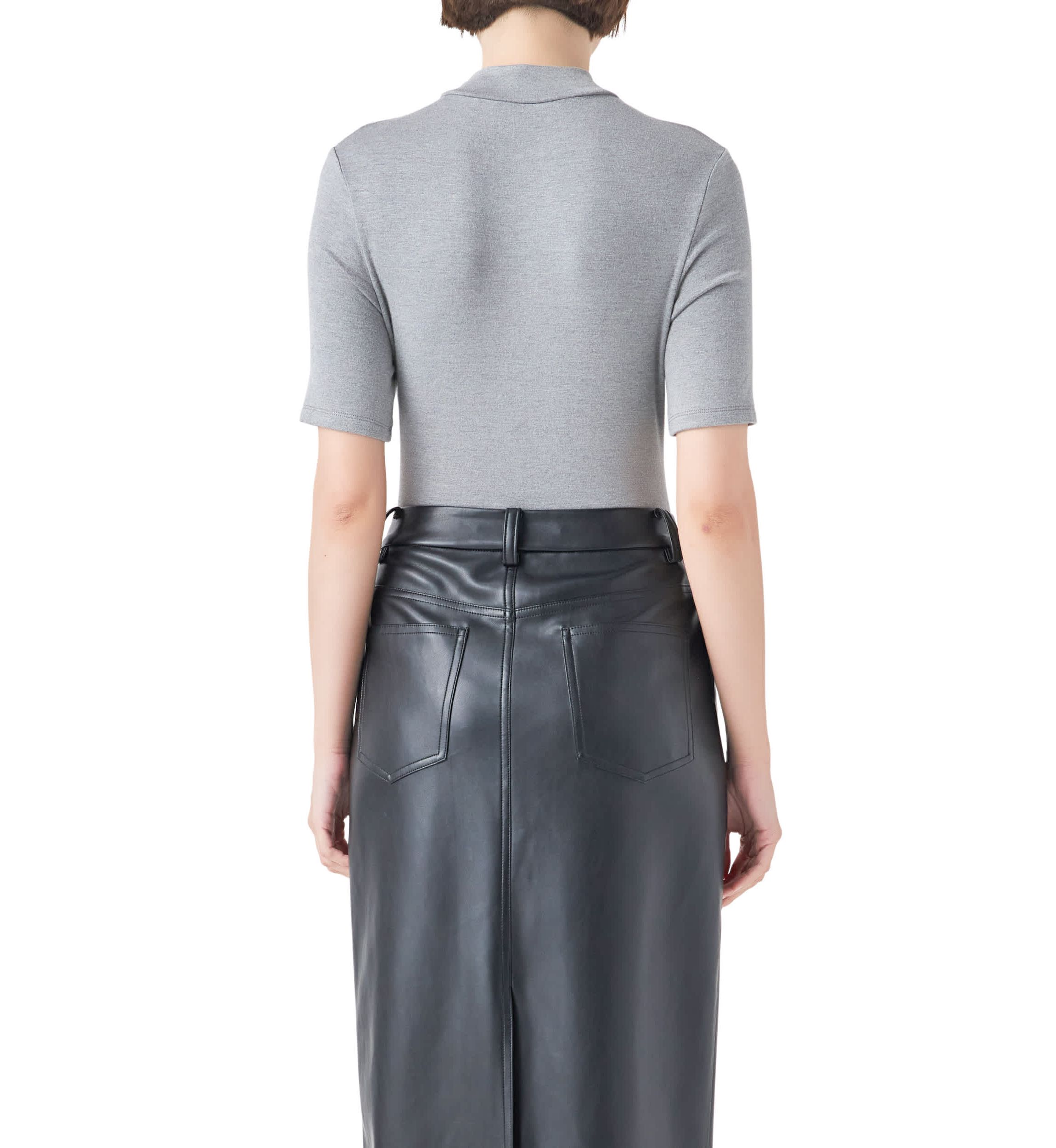 Soft Mock Neck Bodysuit