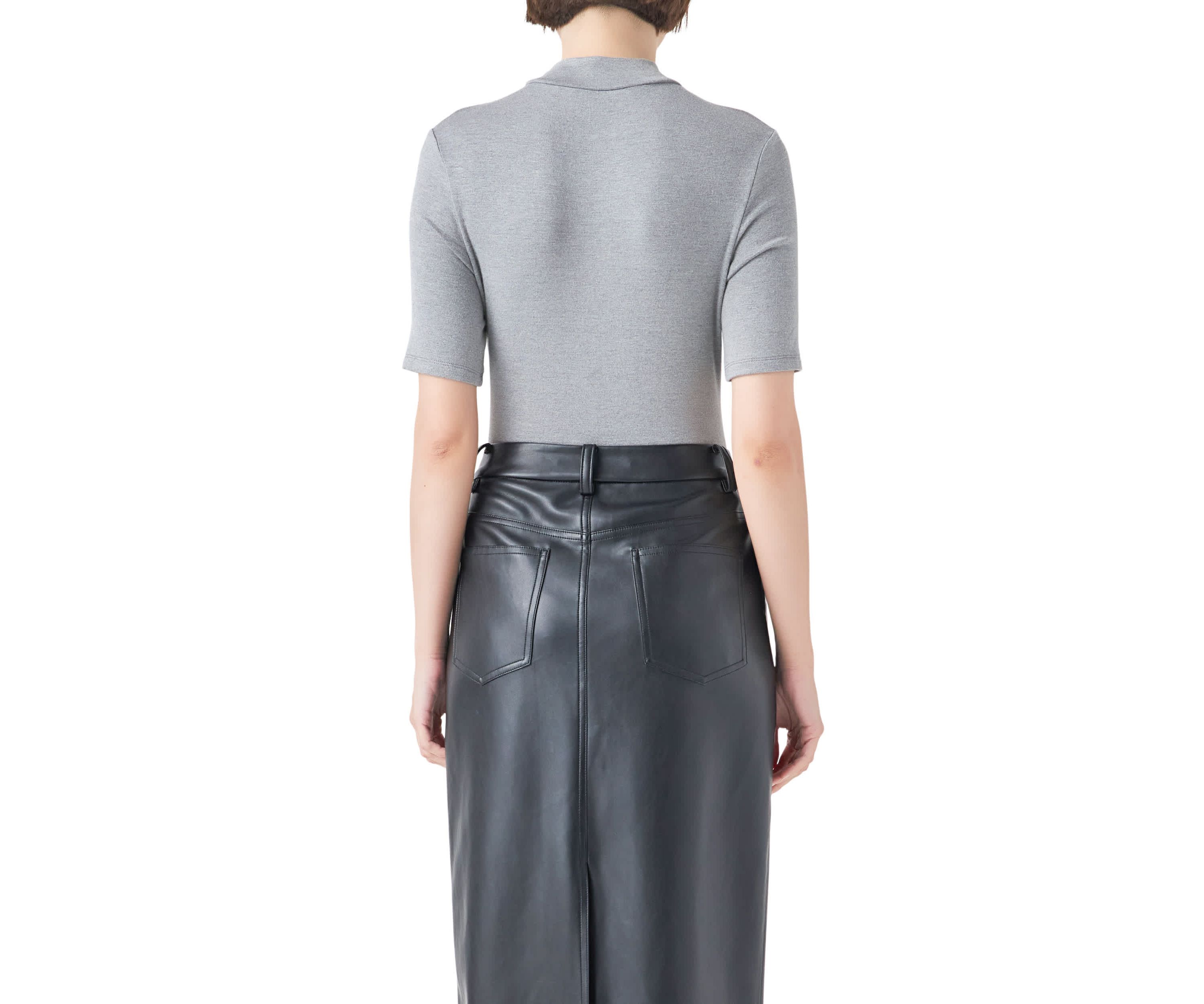 Soft Mock Neck Bodysuit