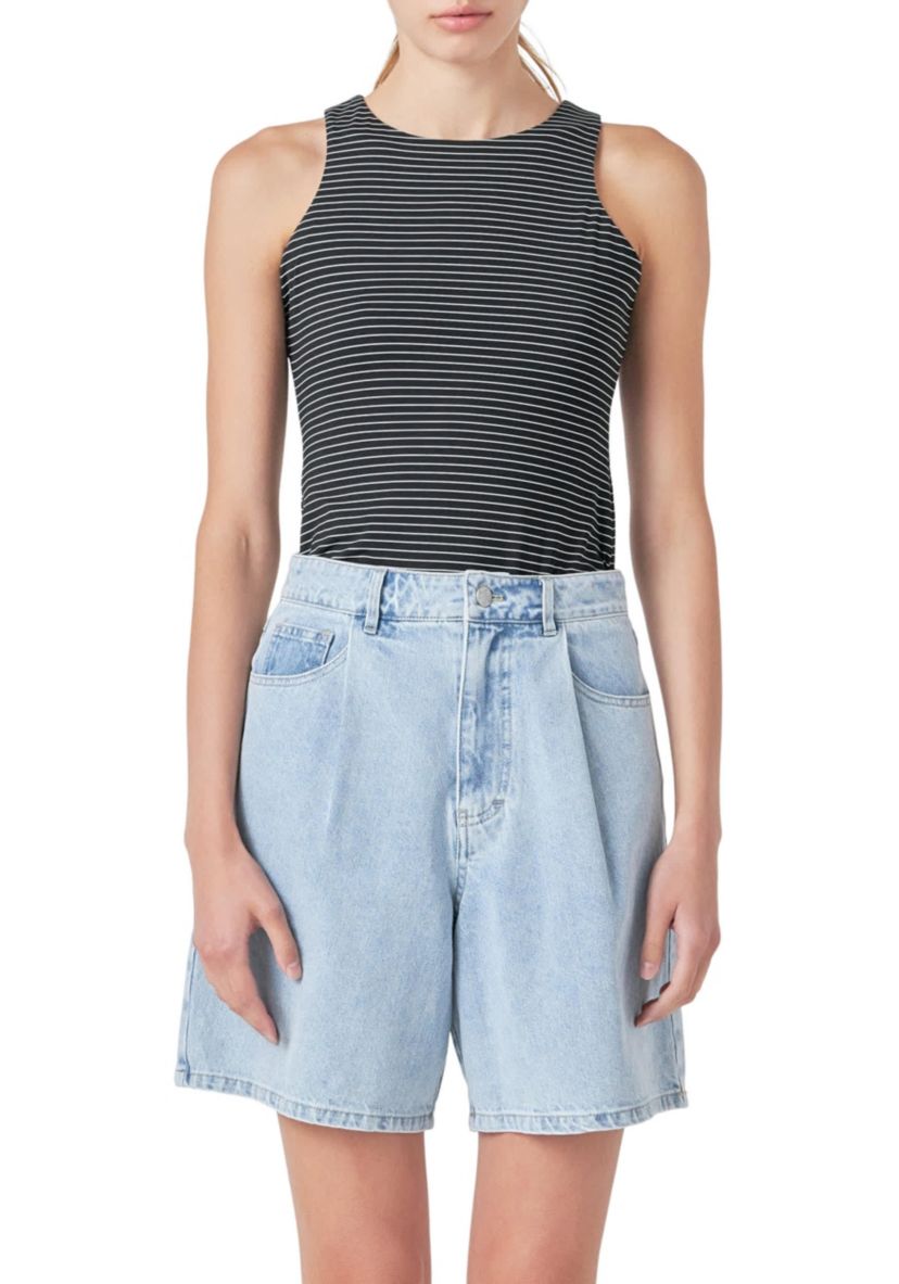 Striped Bodysuit