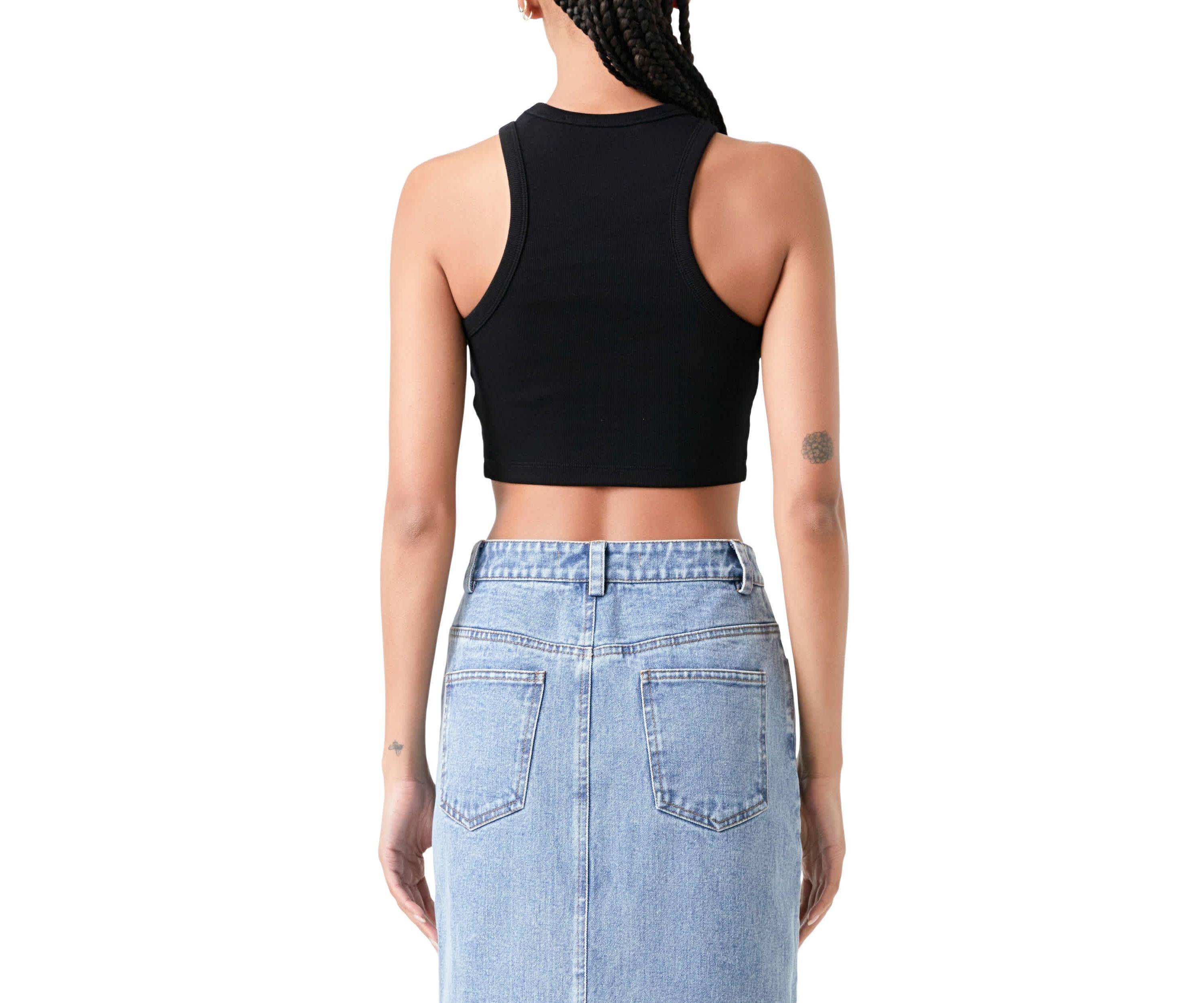Crop Knit Tank Top