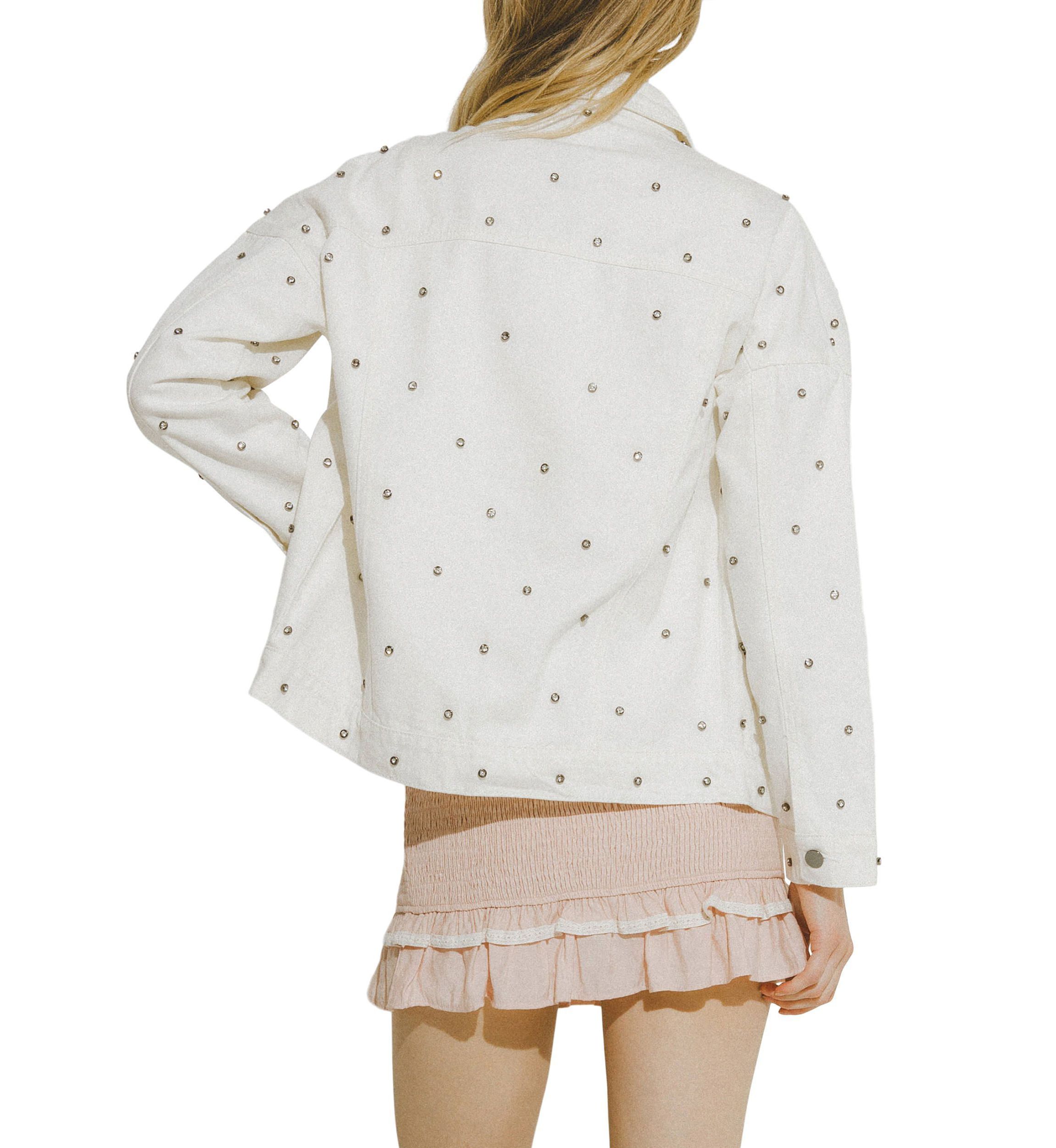 Studded Denim Jacket