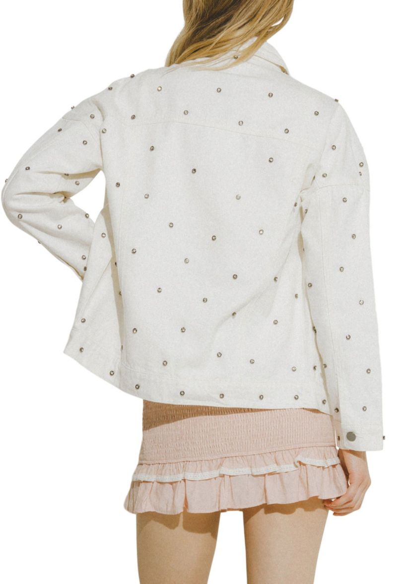 Studded Denim Jacket