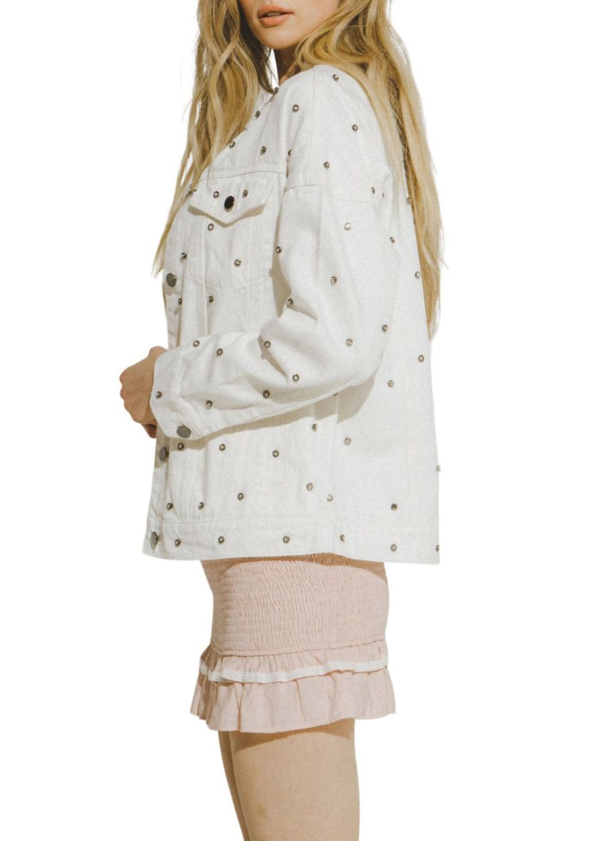 Studded Denim Jacket
