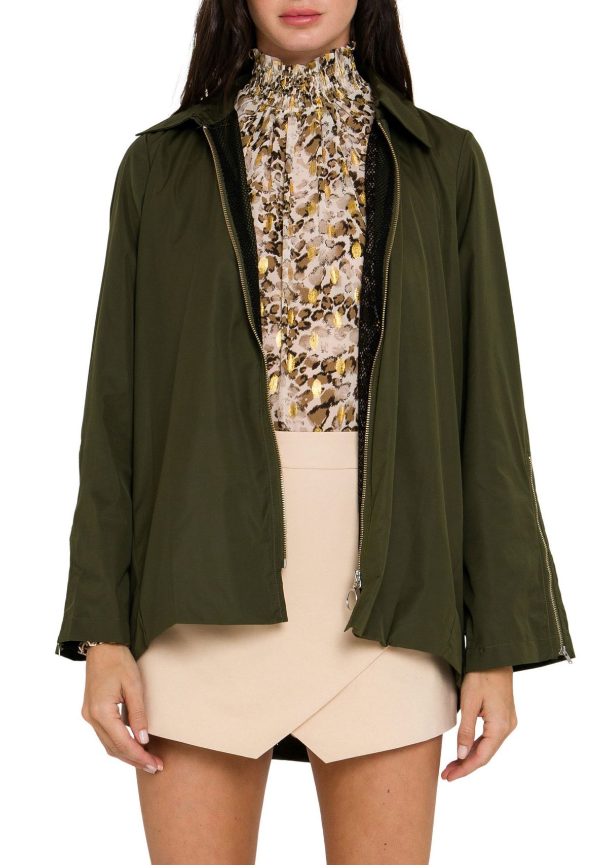 O-ring Zipper Jacket