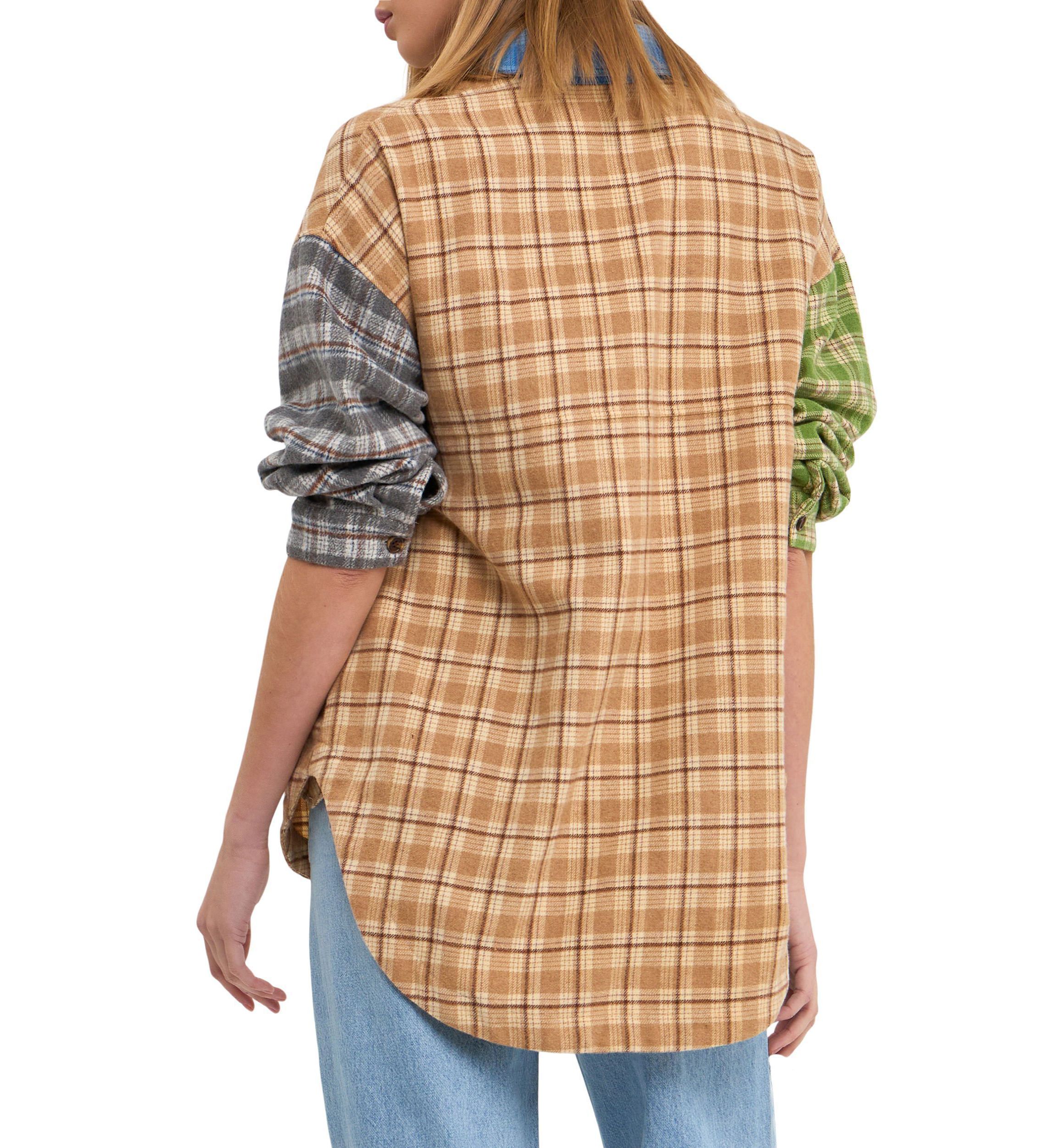 Oversize Plaid Shirt