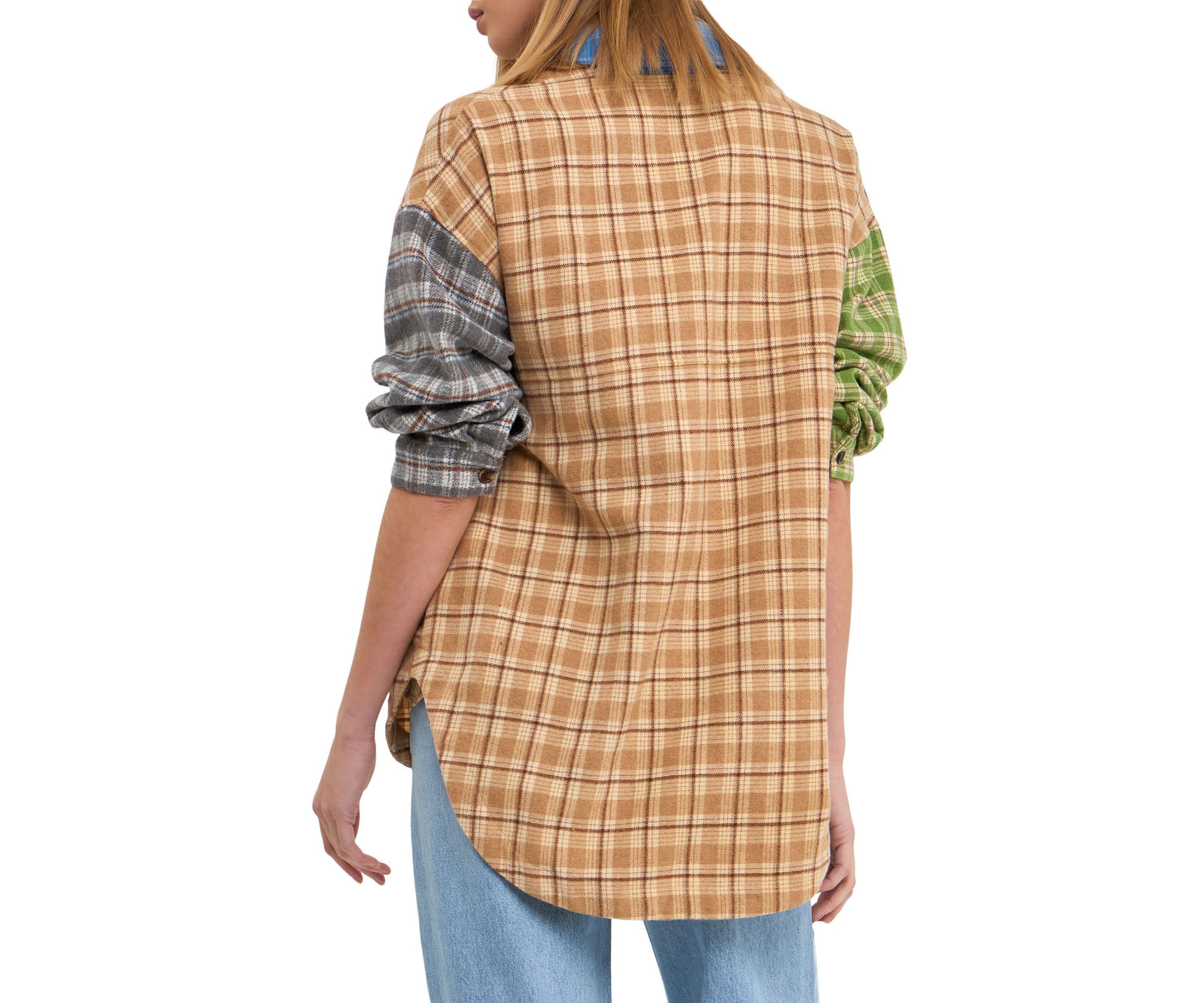 Oversize Plaid Shirt