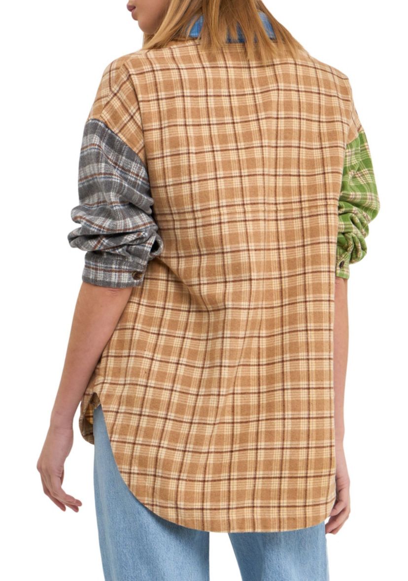 Oversize Plaid Shirt