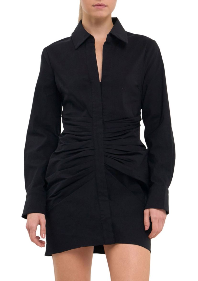 Collared Front Dress