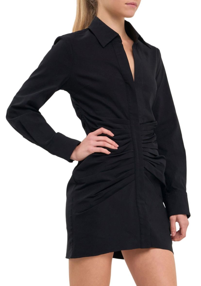 Collared Front Dress