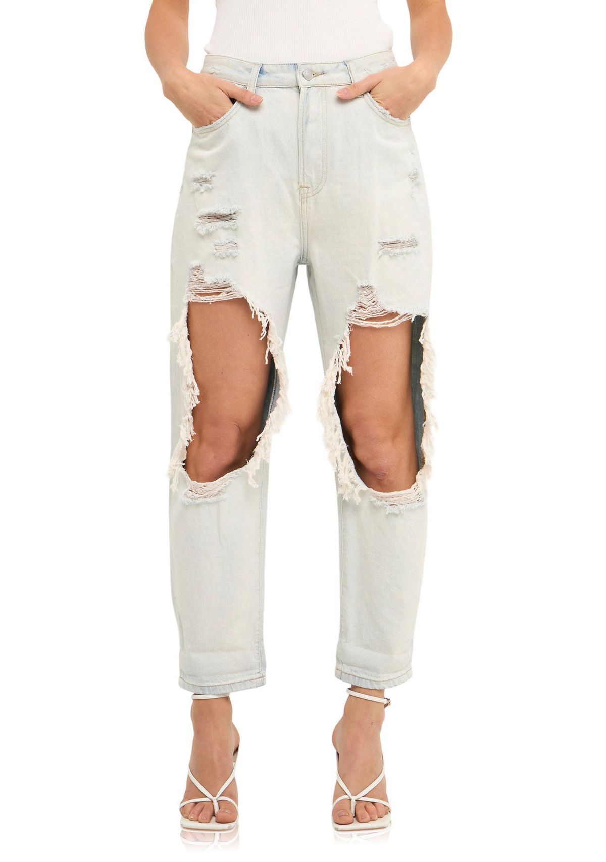 Distressed Jeans