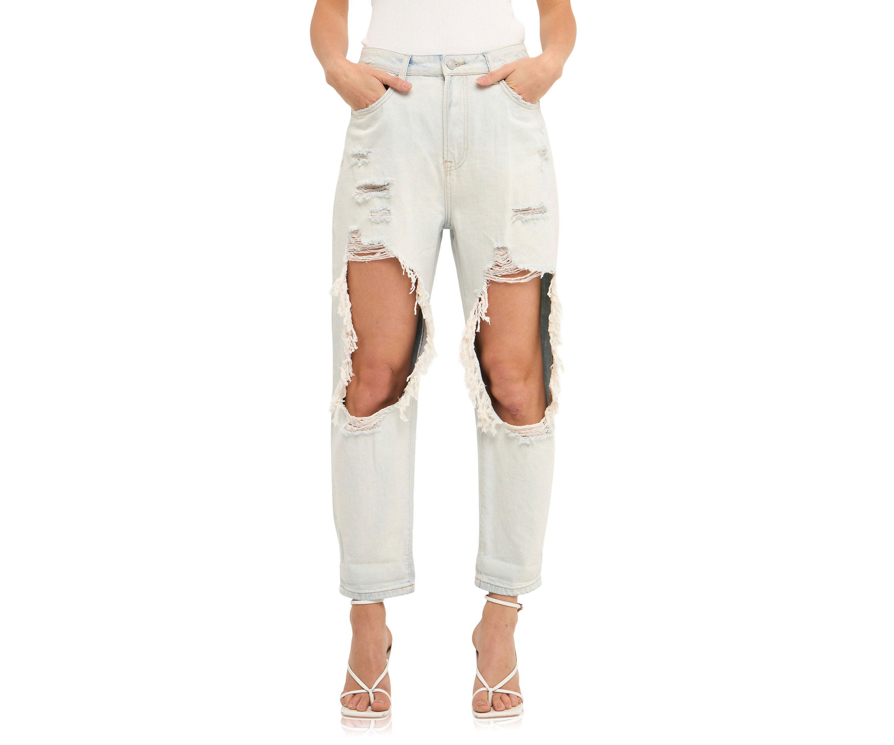 Distressed Jeans
