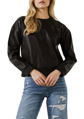 Pu Sweatshirt