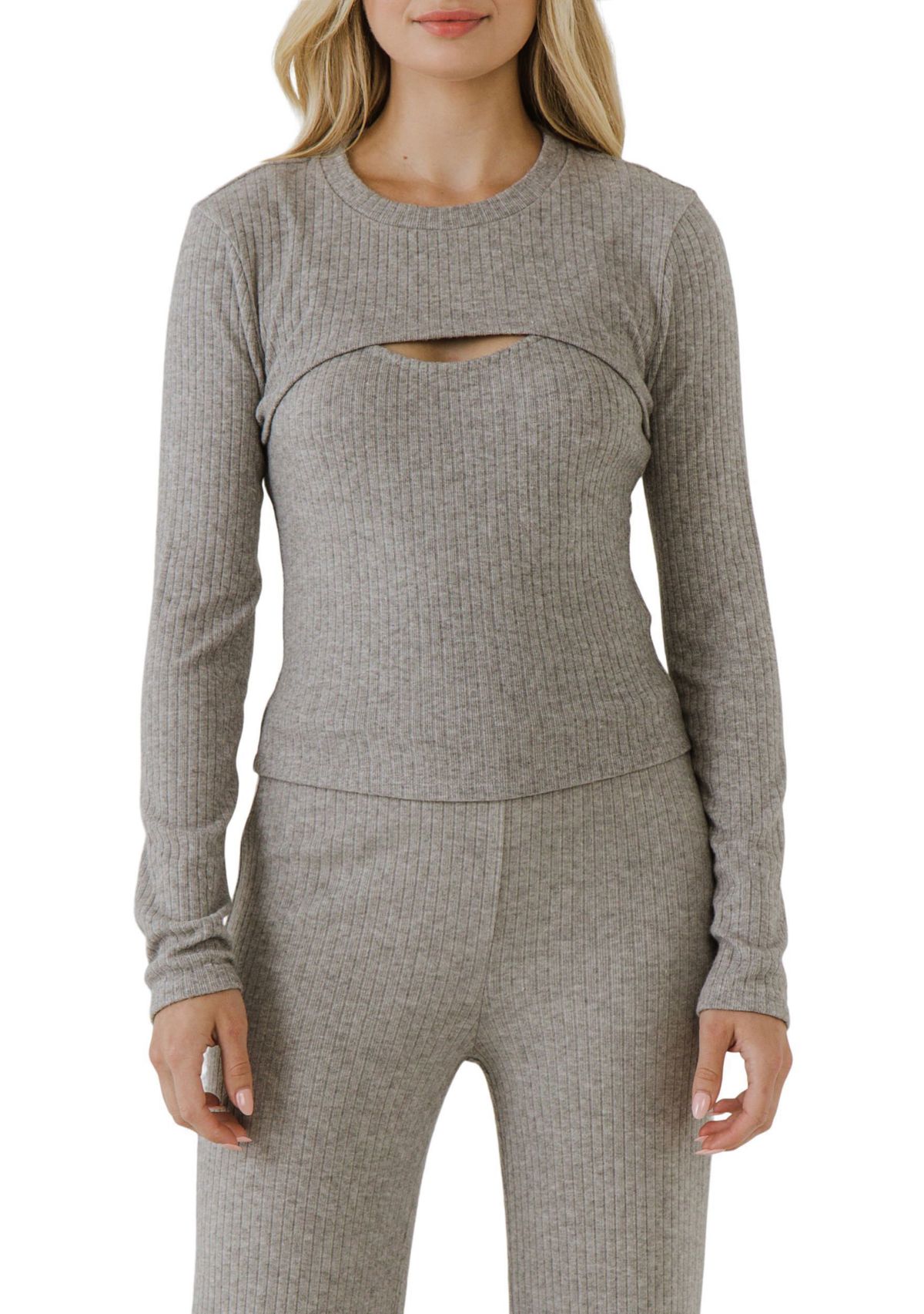 2 Piece Knit Top