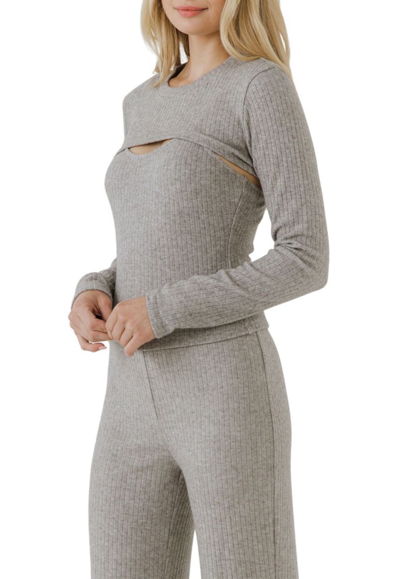 2 Piece Knit Top