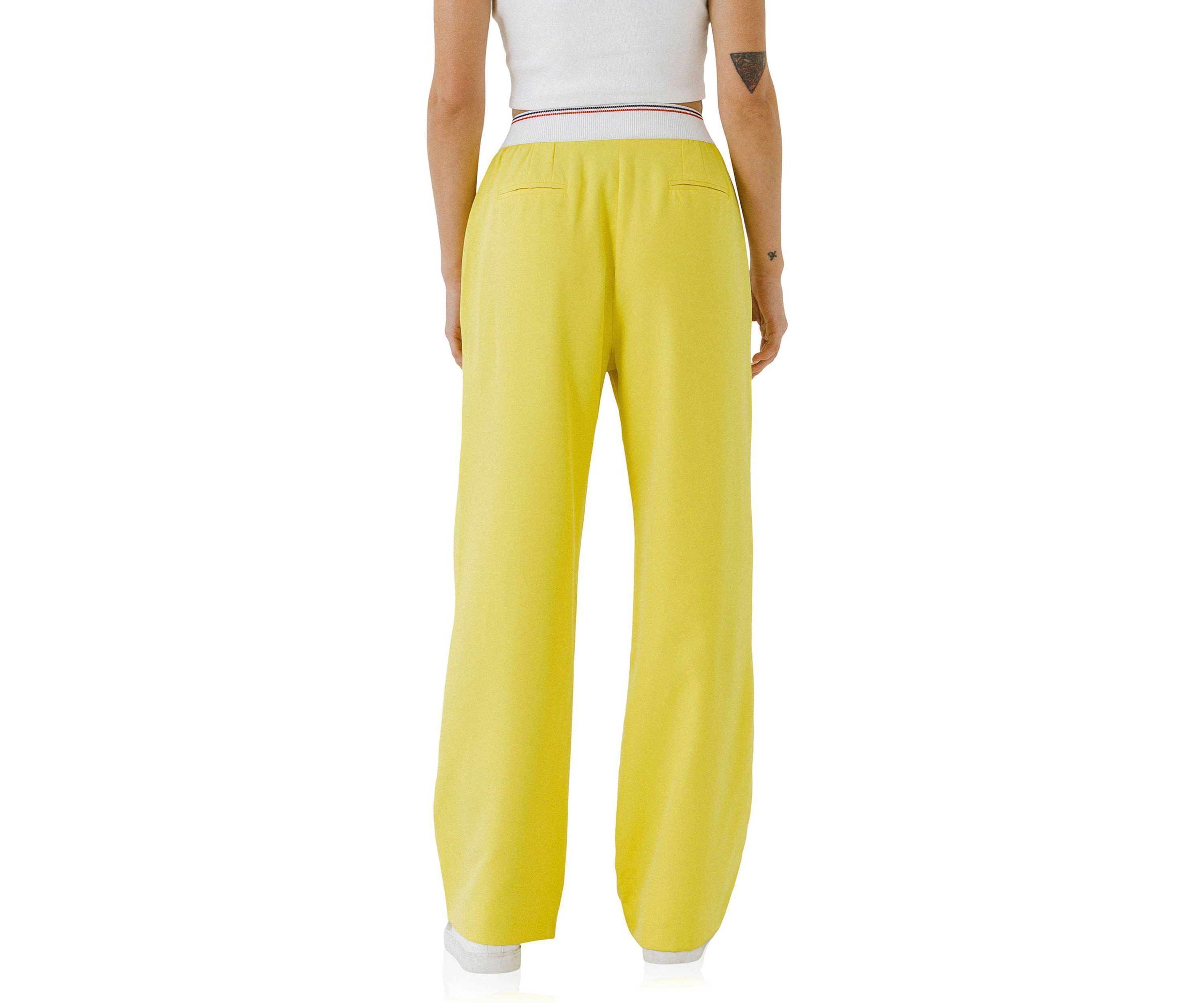 Elastic Wide Pants