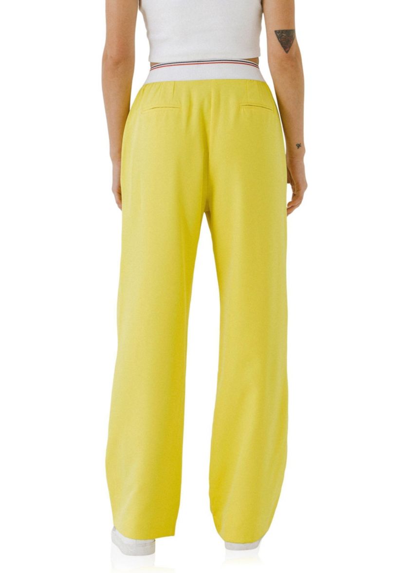 Elastic Wide Pants