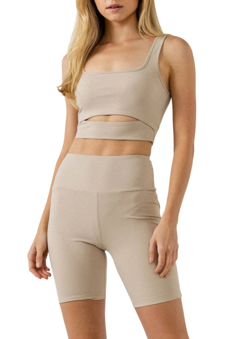Cut-Out Tank Top