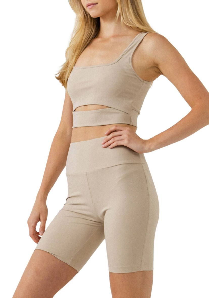 Cut-Out Tank Top