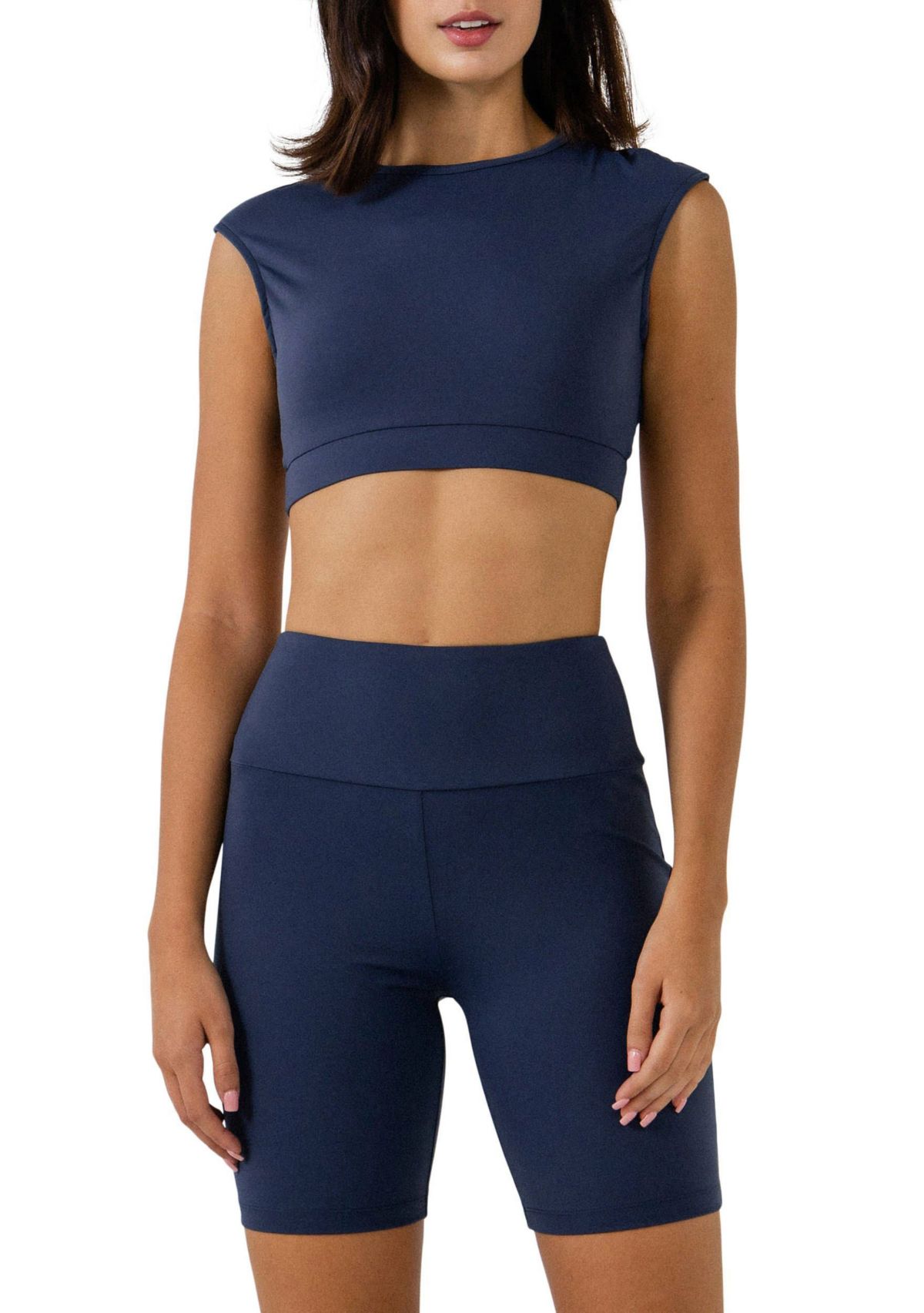 Strappy Back Crop Top