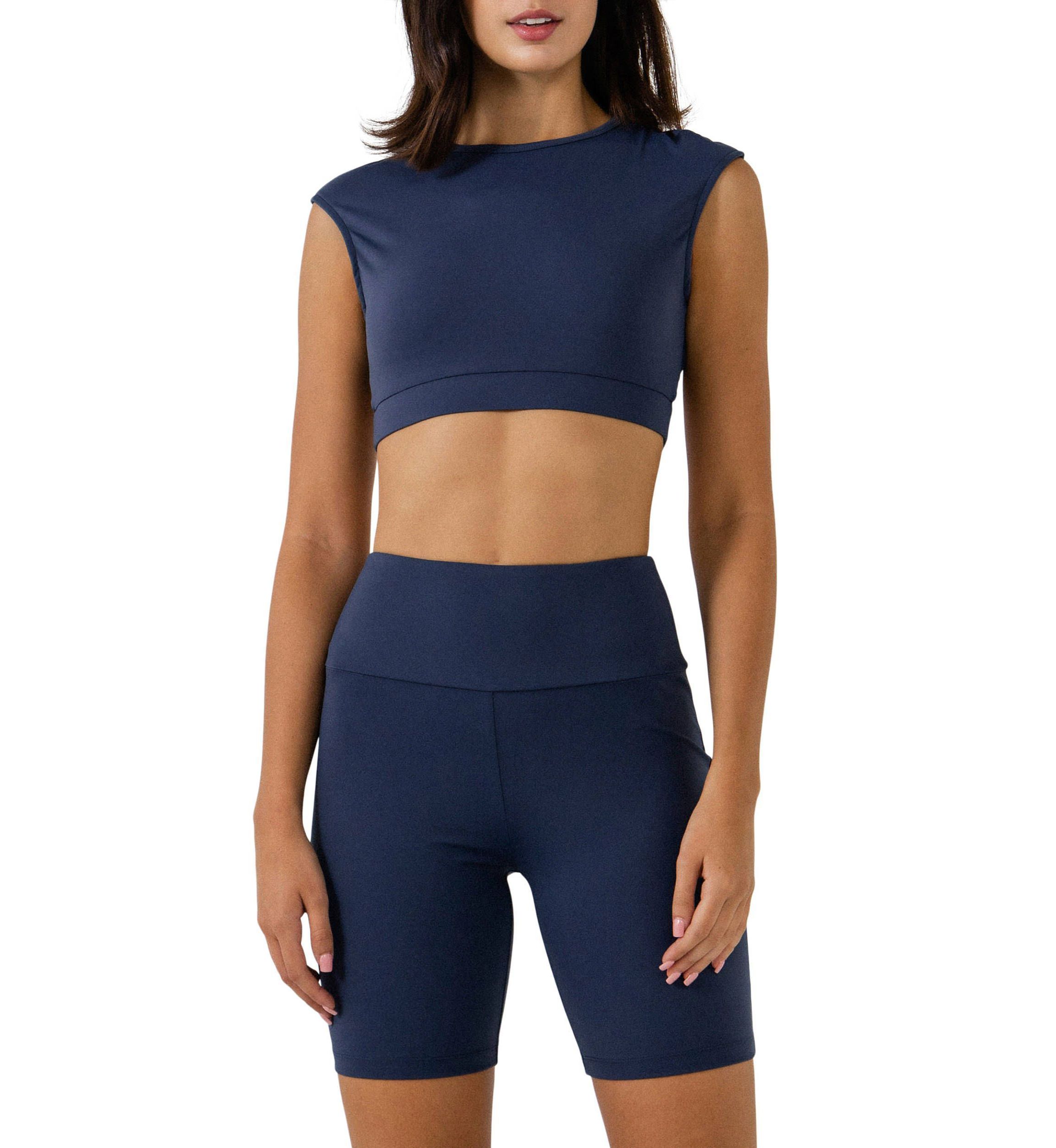 Strappy Back Crop Top