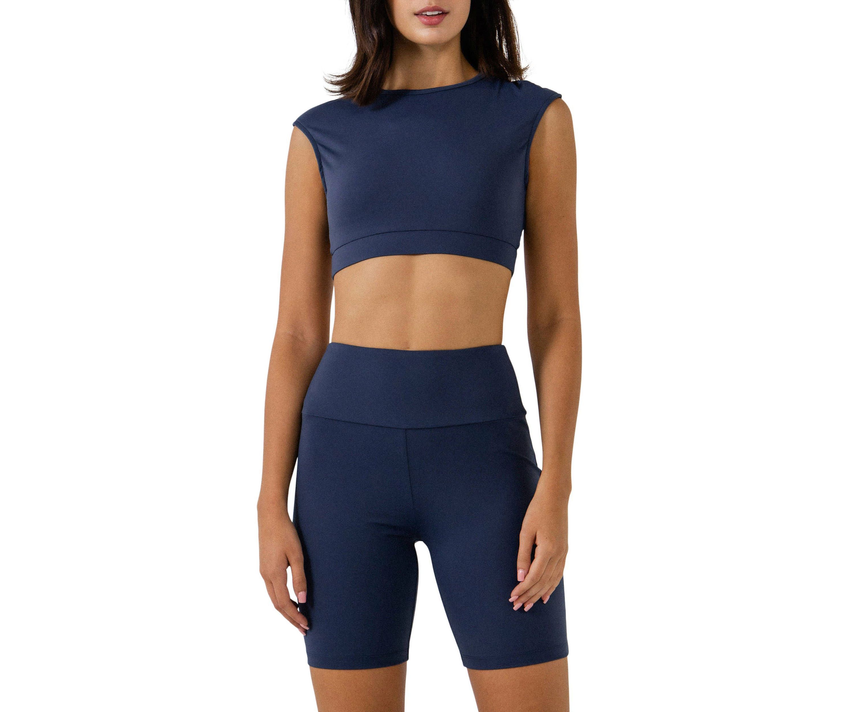 Strappy Back Crop Top