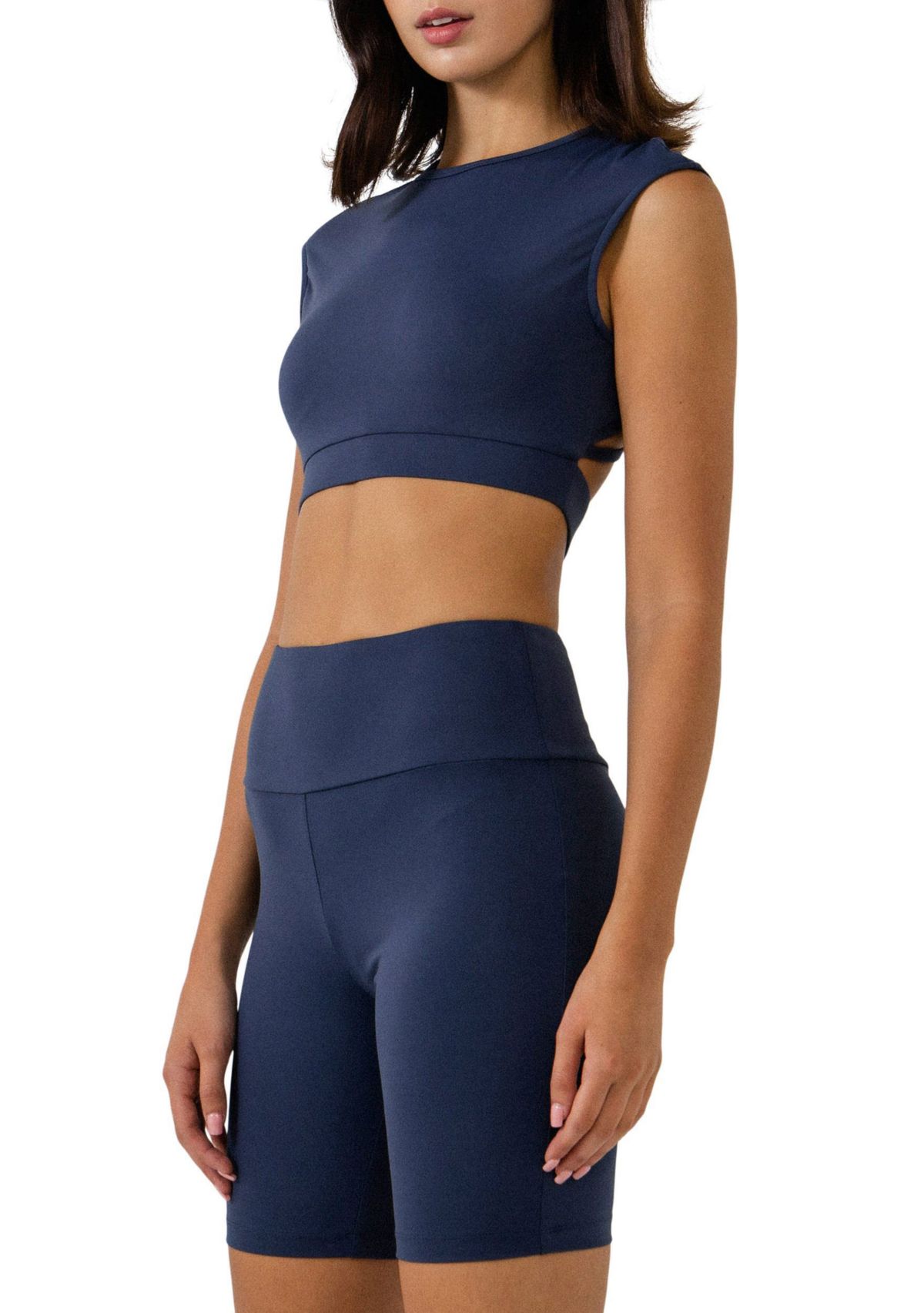 Strappy Back Crop Top