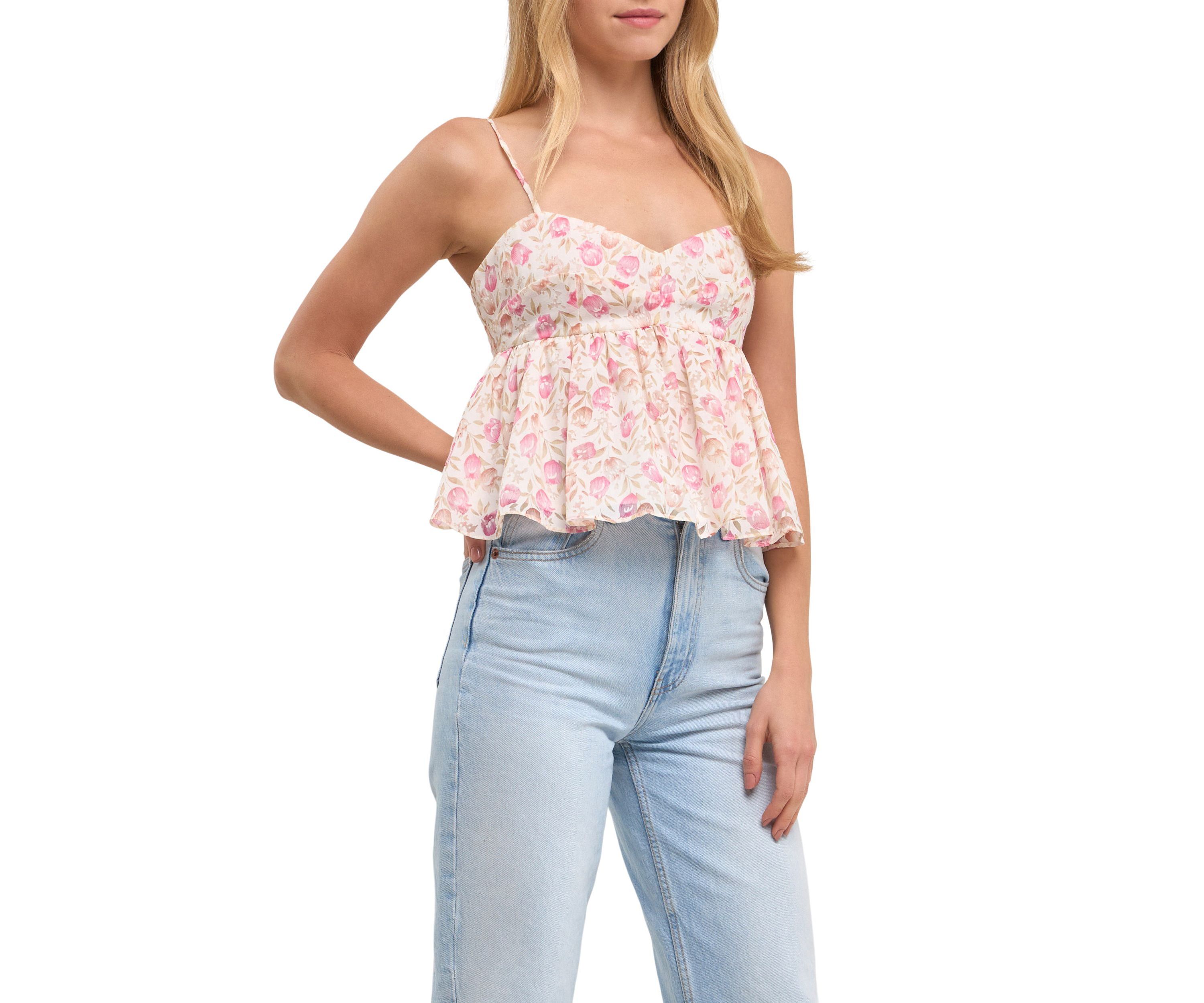 Floral Baby Doll Top