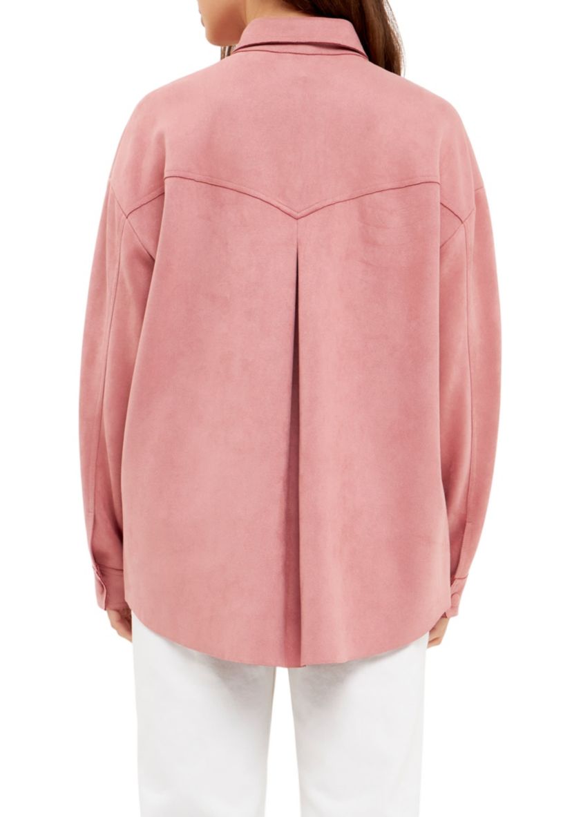 Suede Oversized Shirts