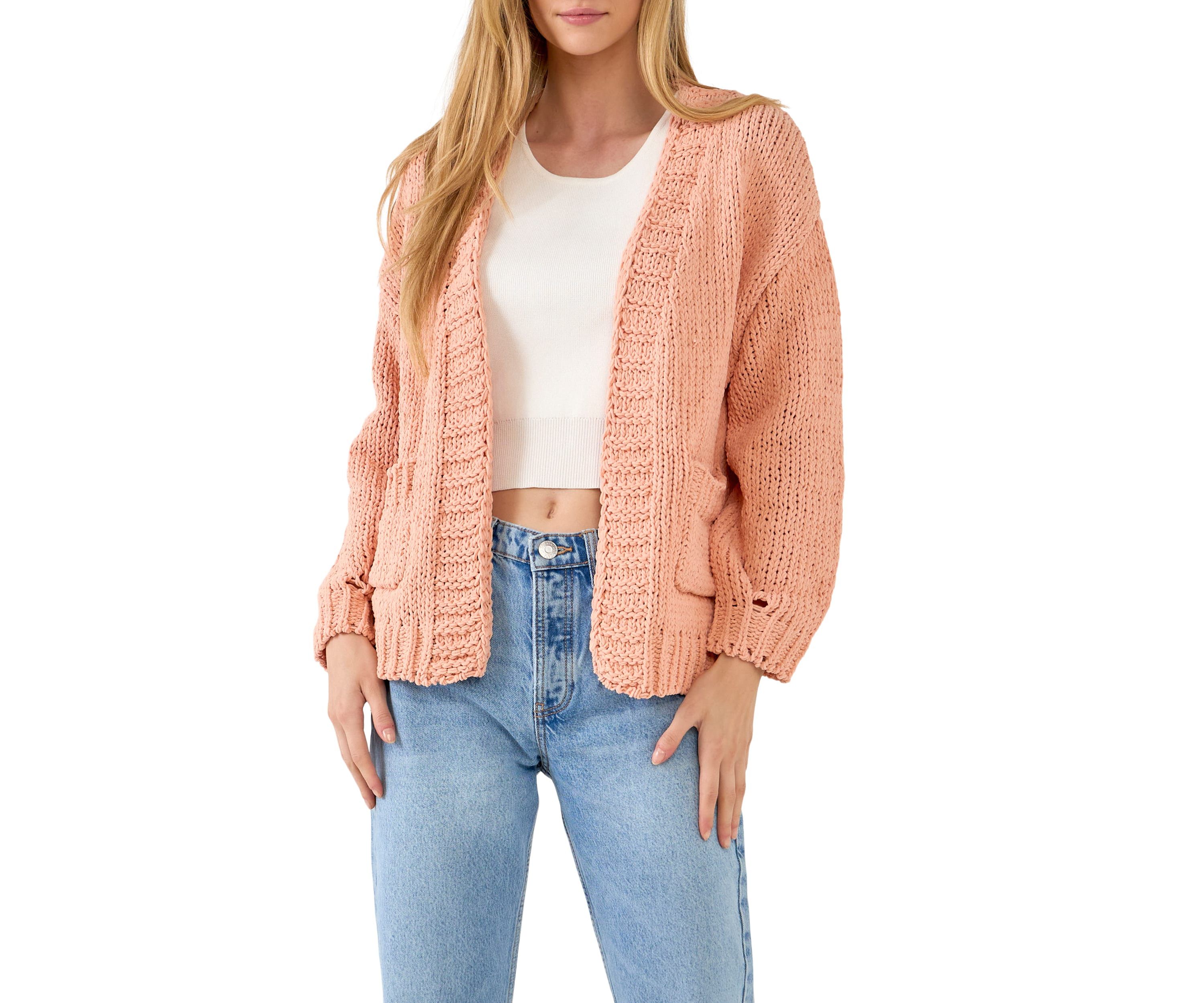 Oversized Chunky Cardigan