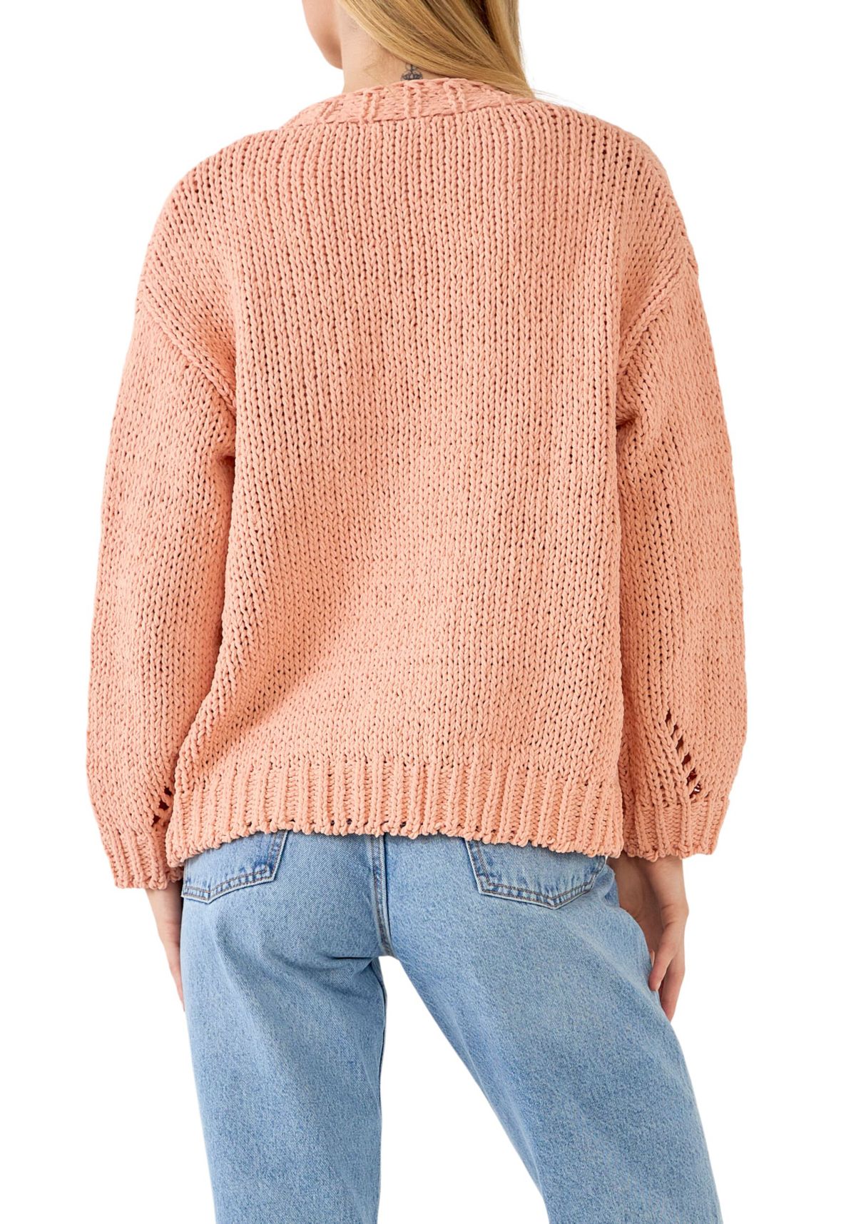 Oversized Chunky Cardigan
