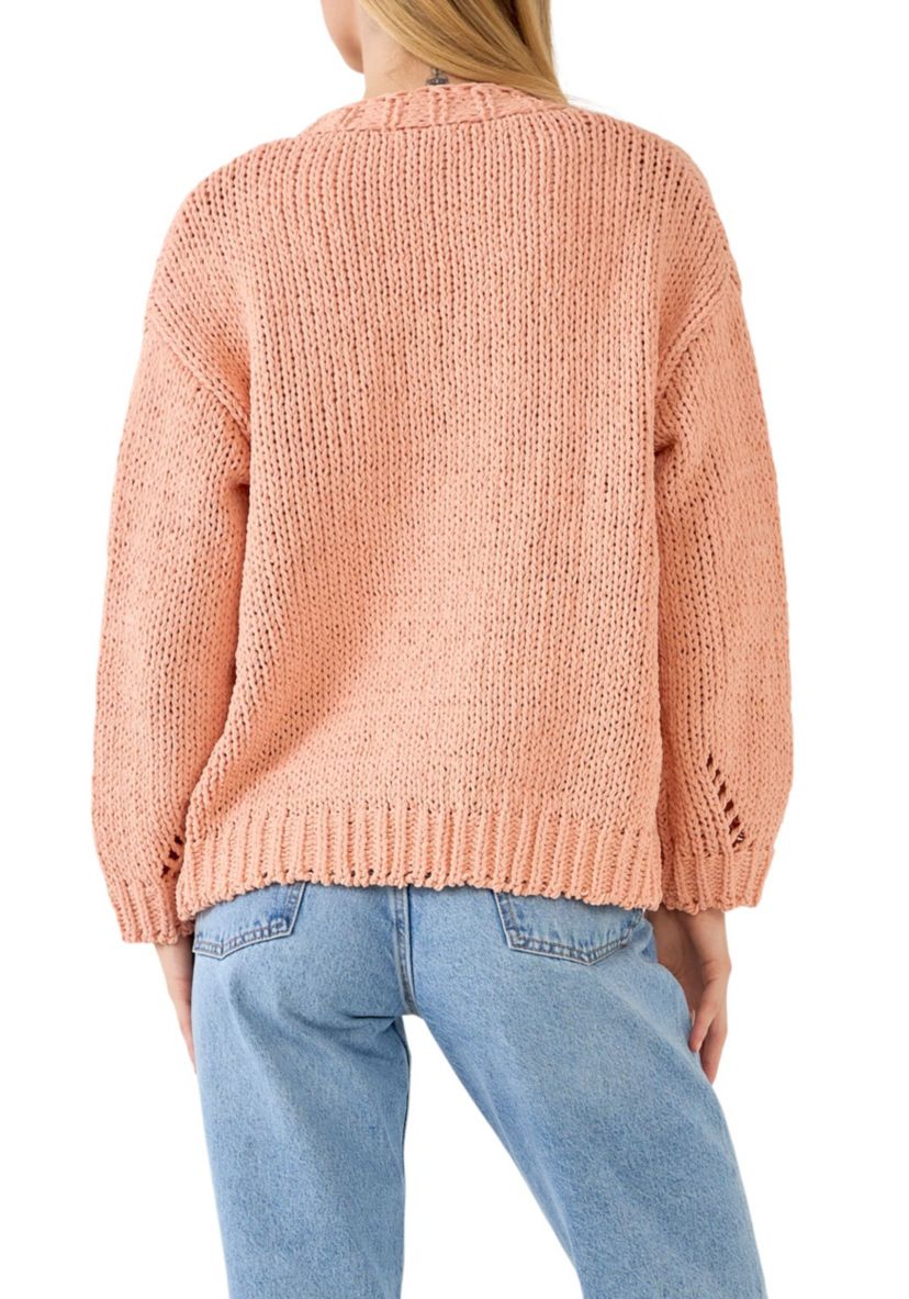 Oversized Chunky Cardigan