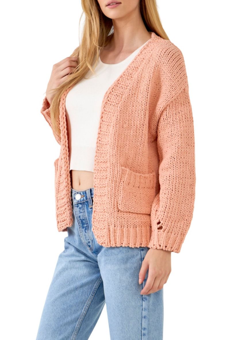 Oversized Chunky Cardigan