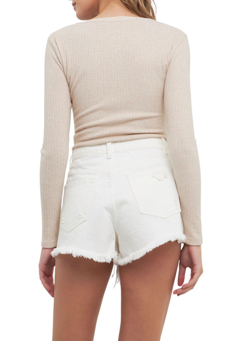 Ribbed Knit Bodysuit