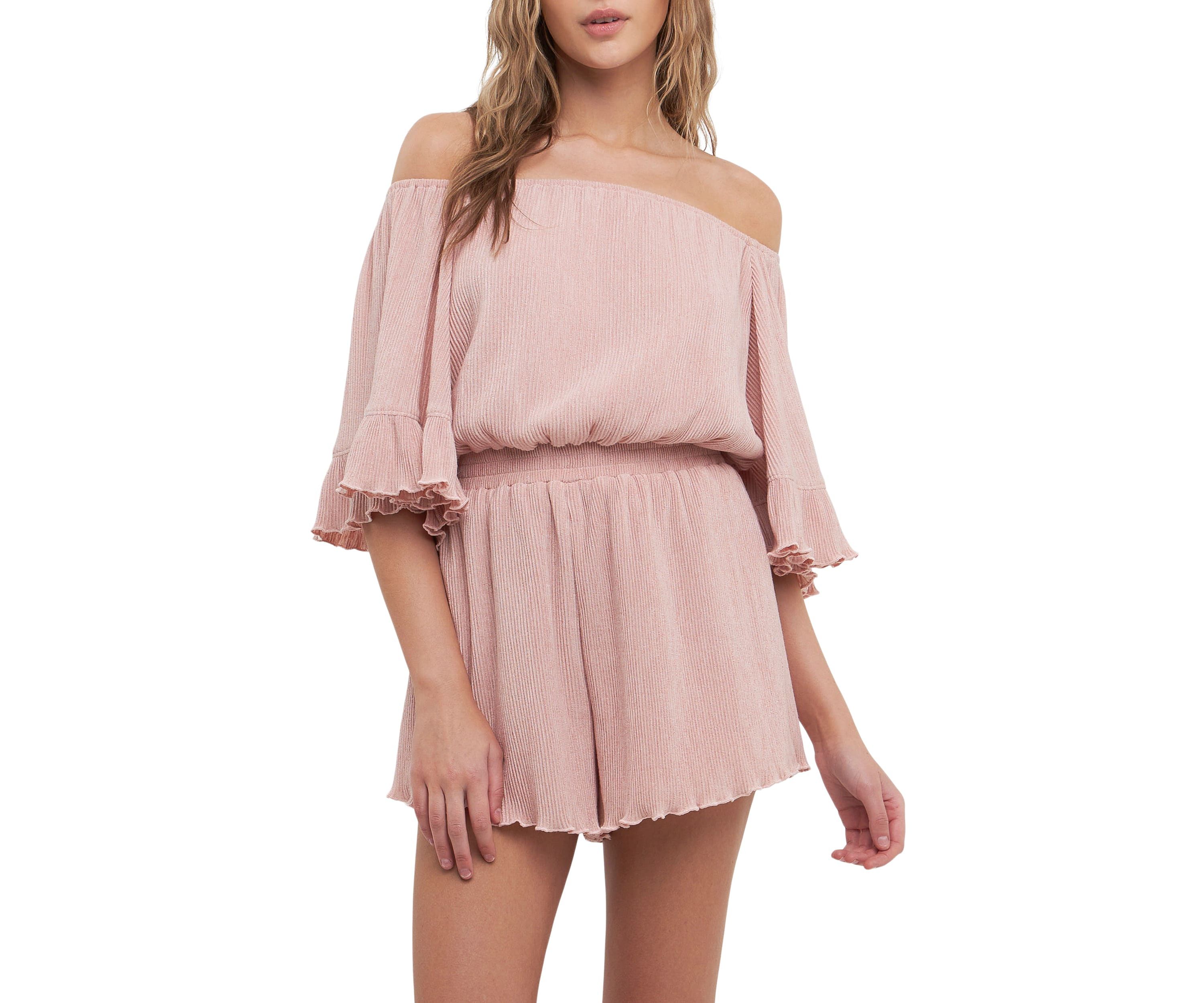 Texture Knit Romper