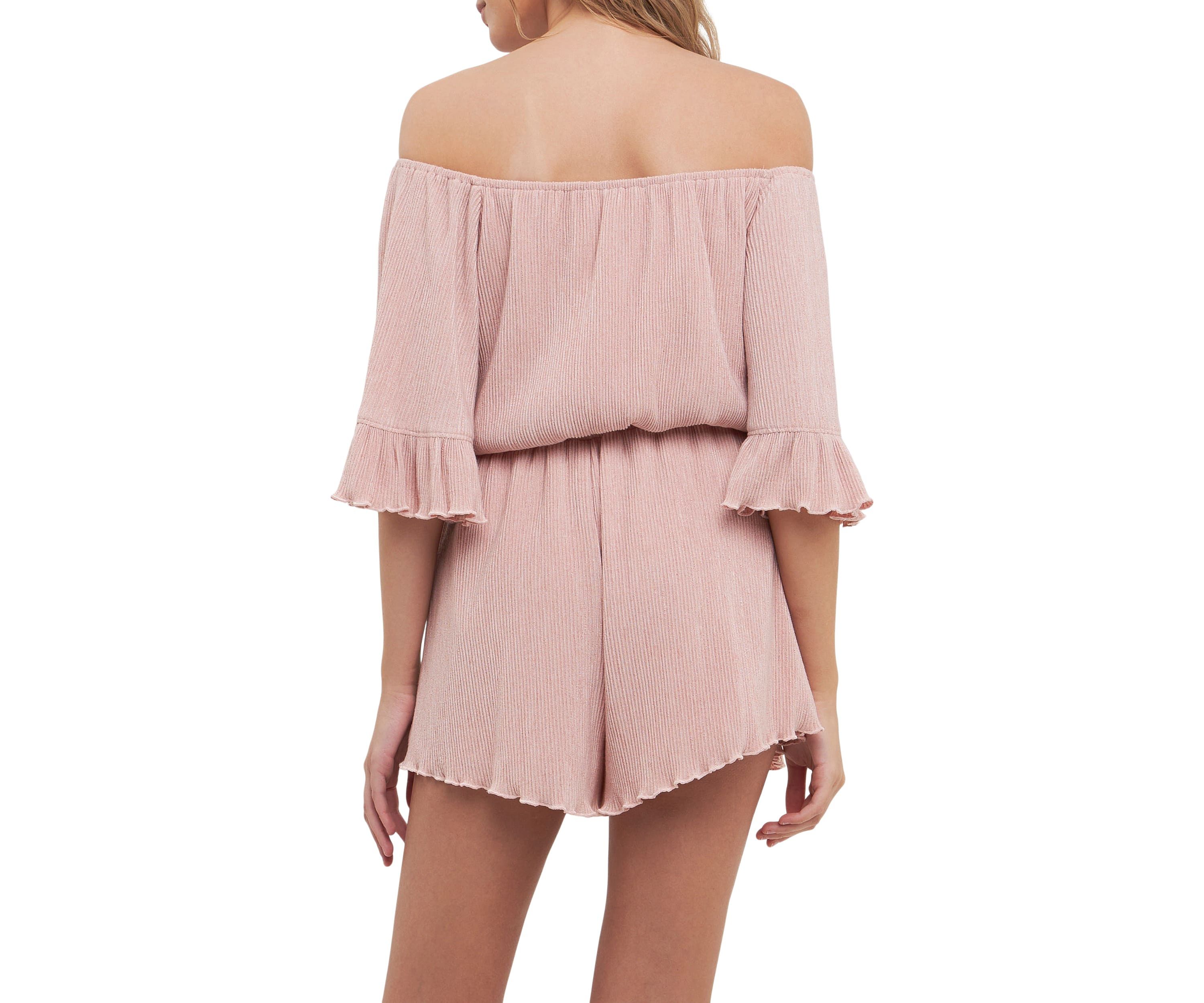 Texture Knit Romper
