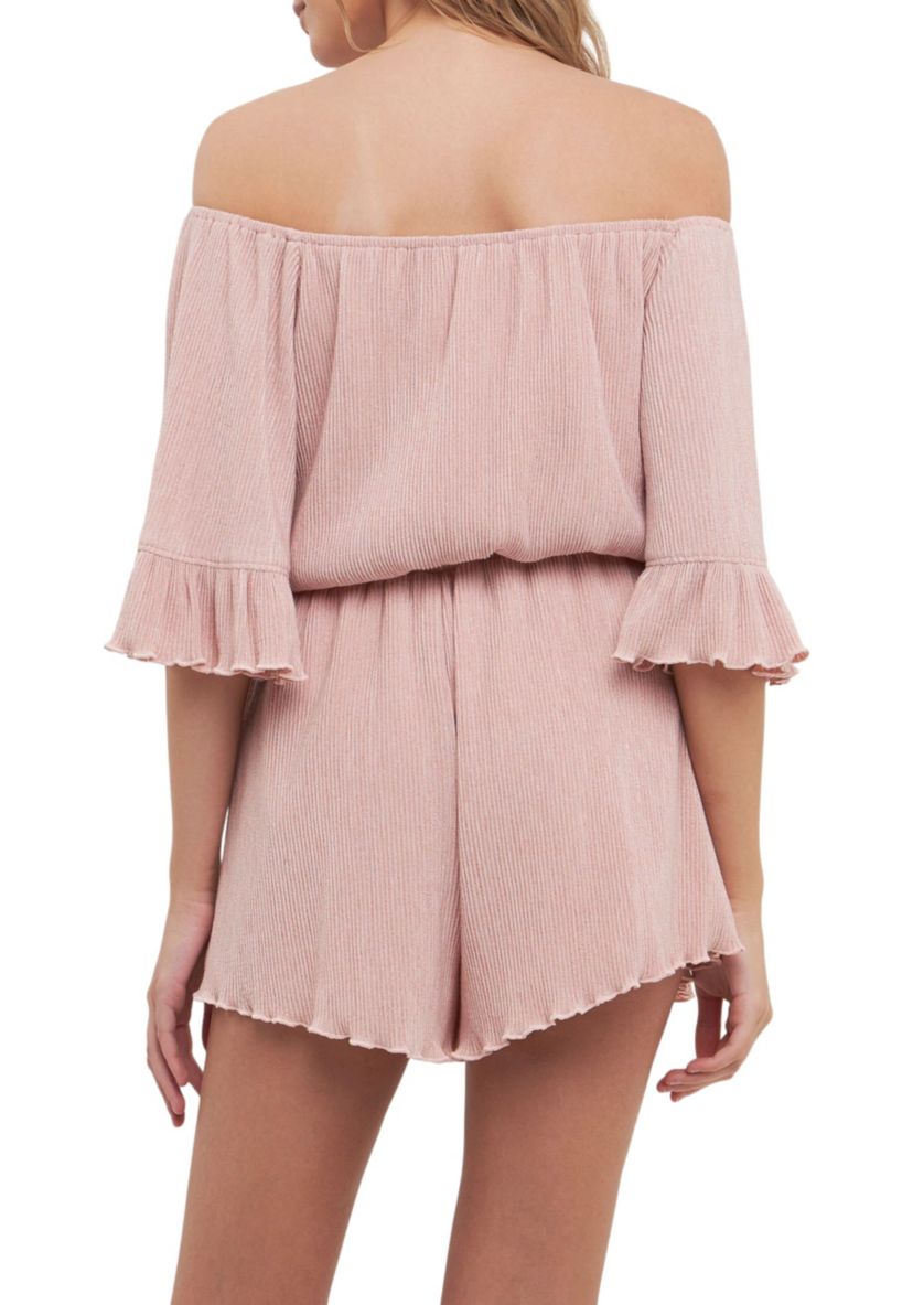 Texture Knit Romper