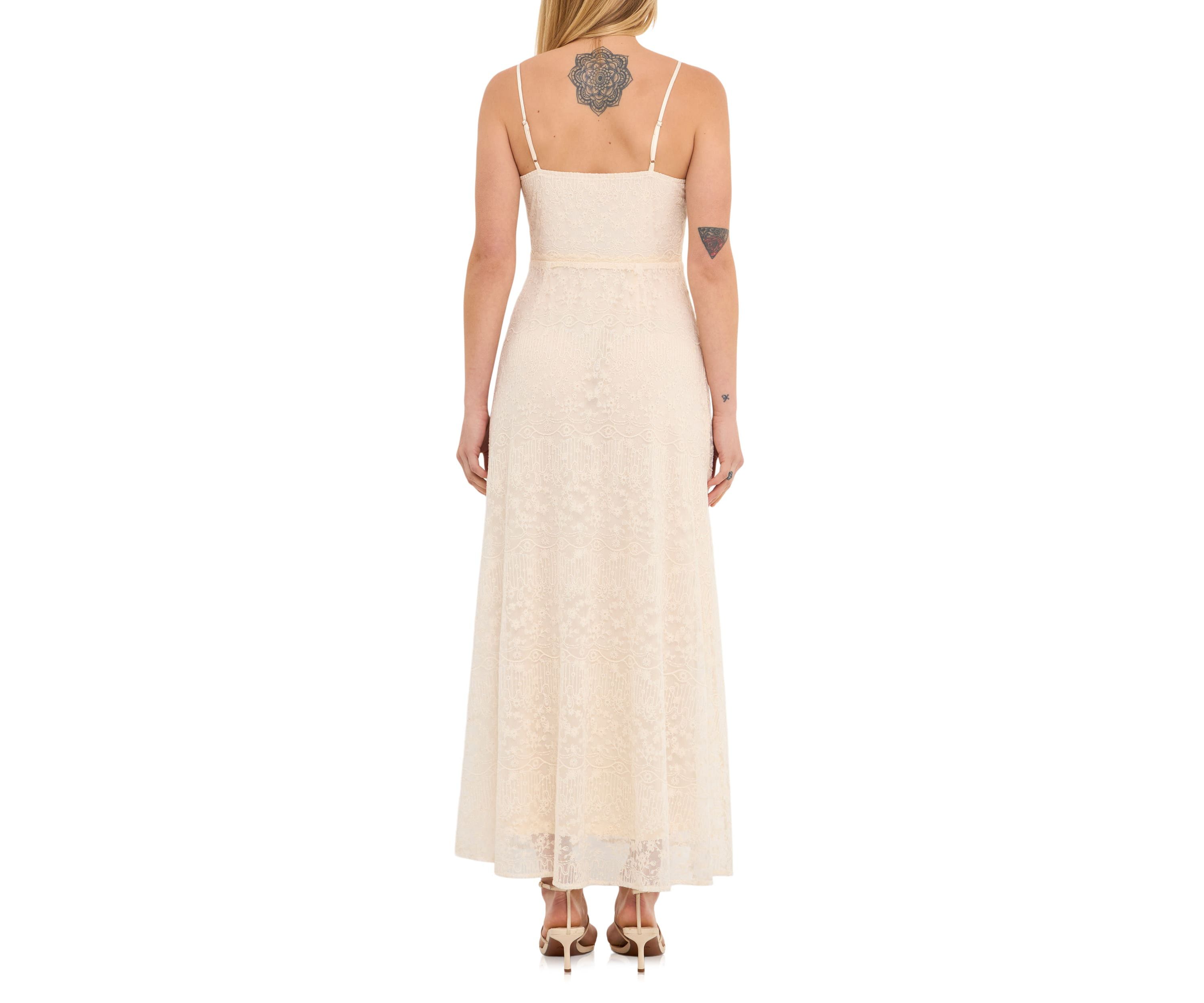 Embroidered Lace Camisole Dress