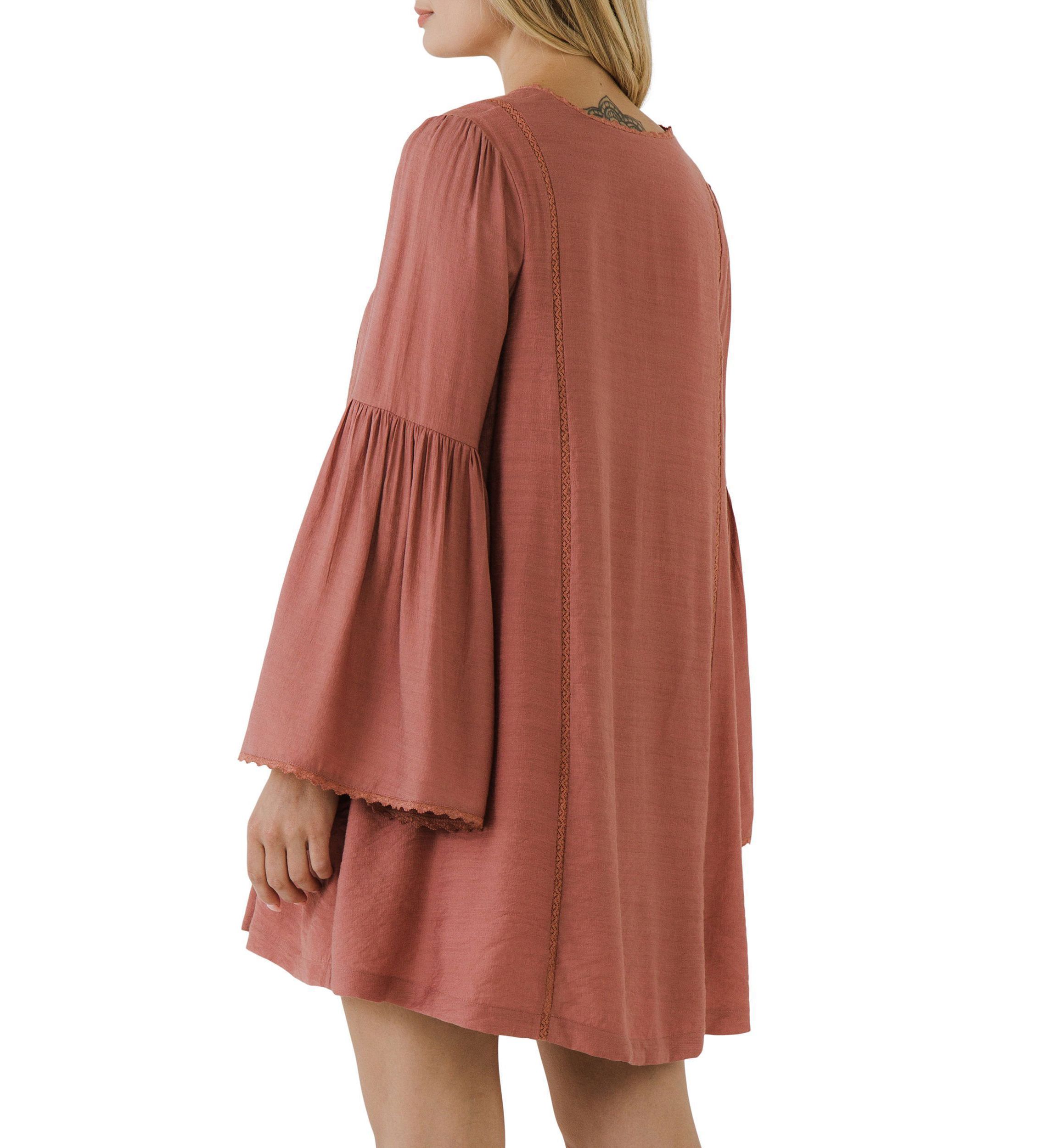 Deep V Laced Mini Dress