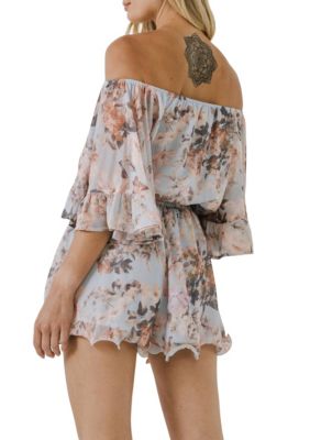 Flowy Floral Romper