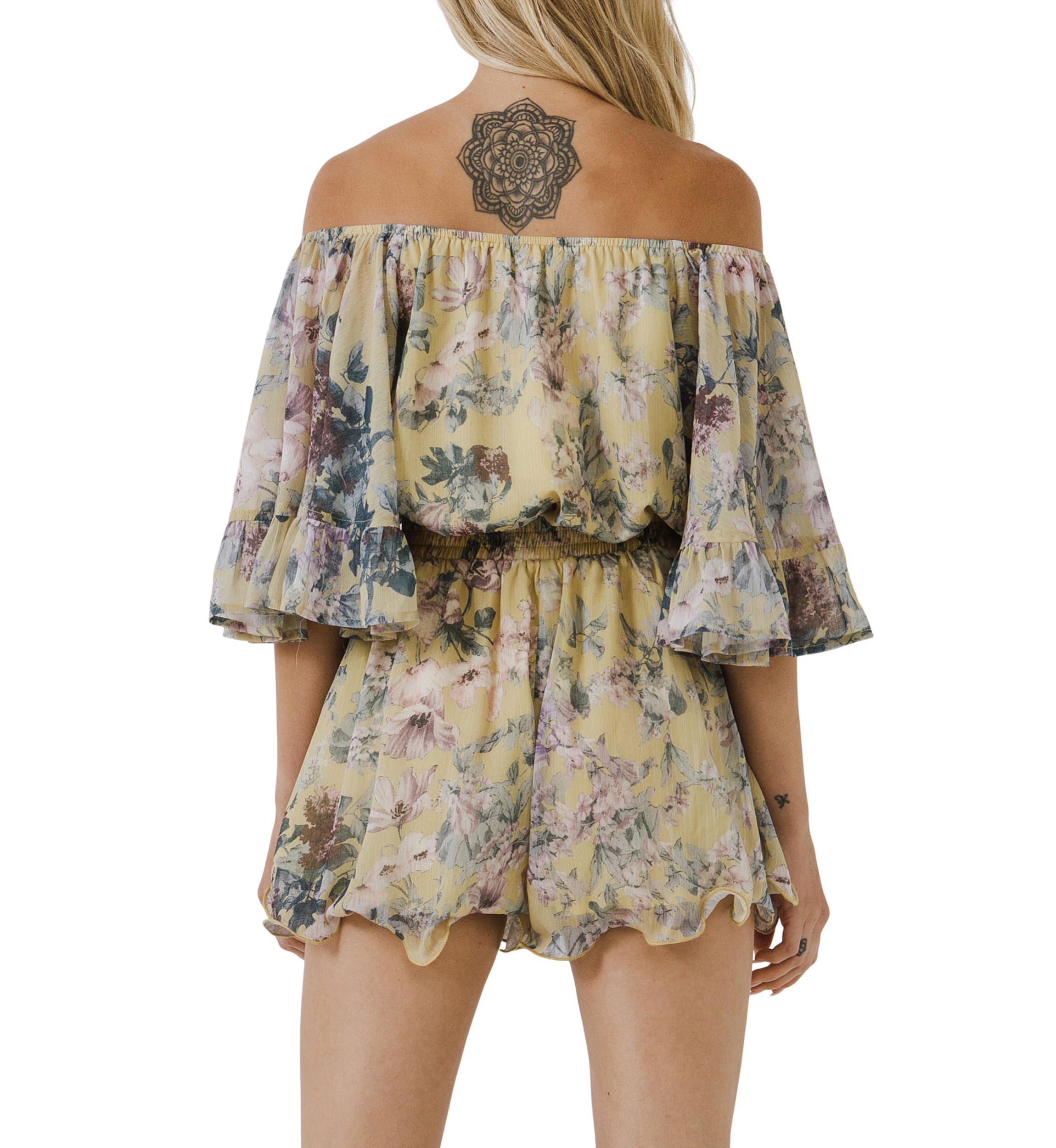 Flowy Floral Romper