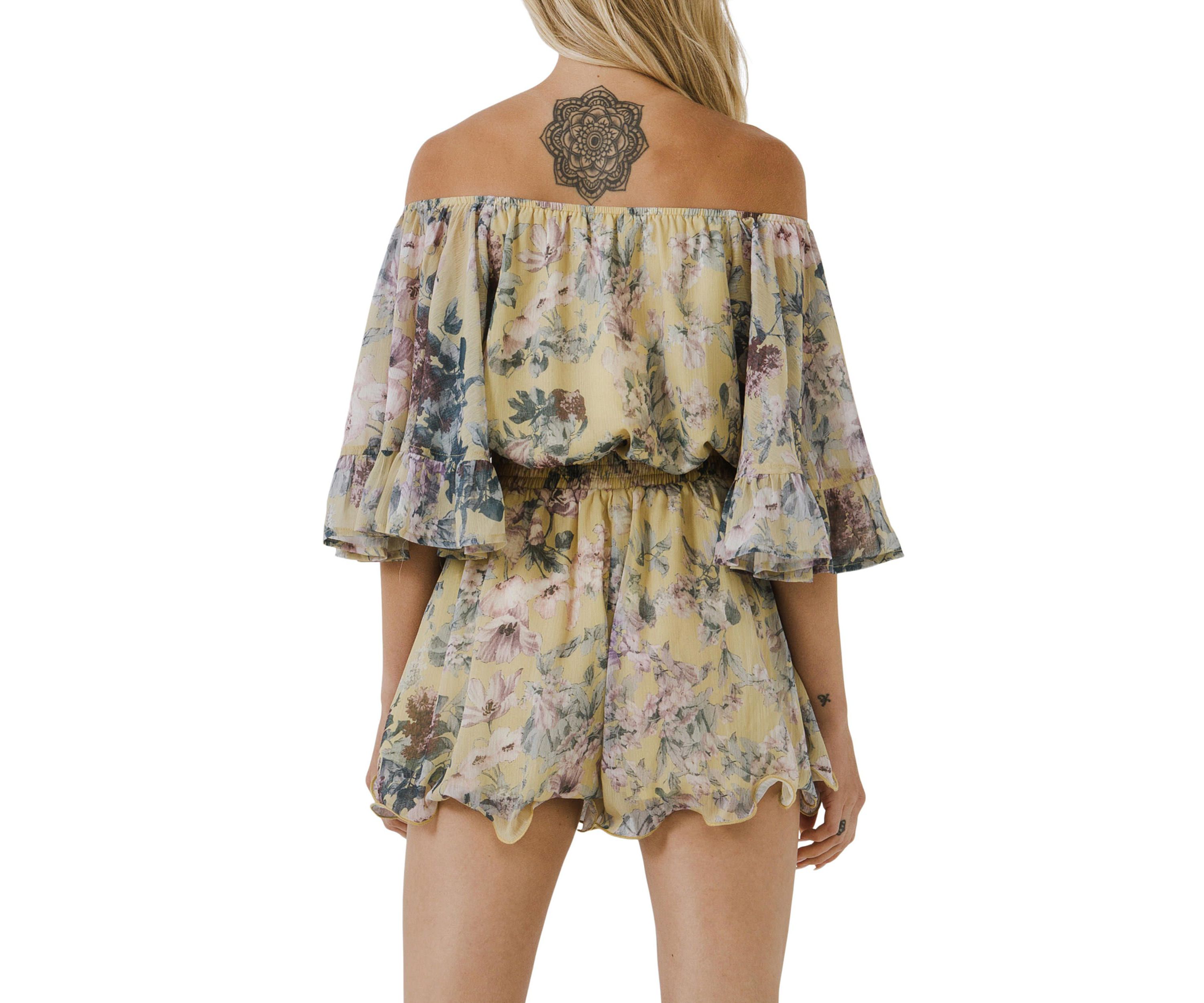 Flowy Floral Romper