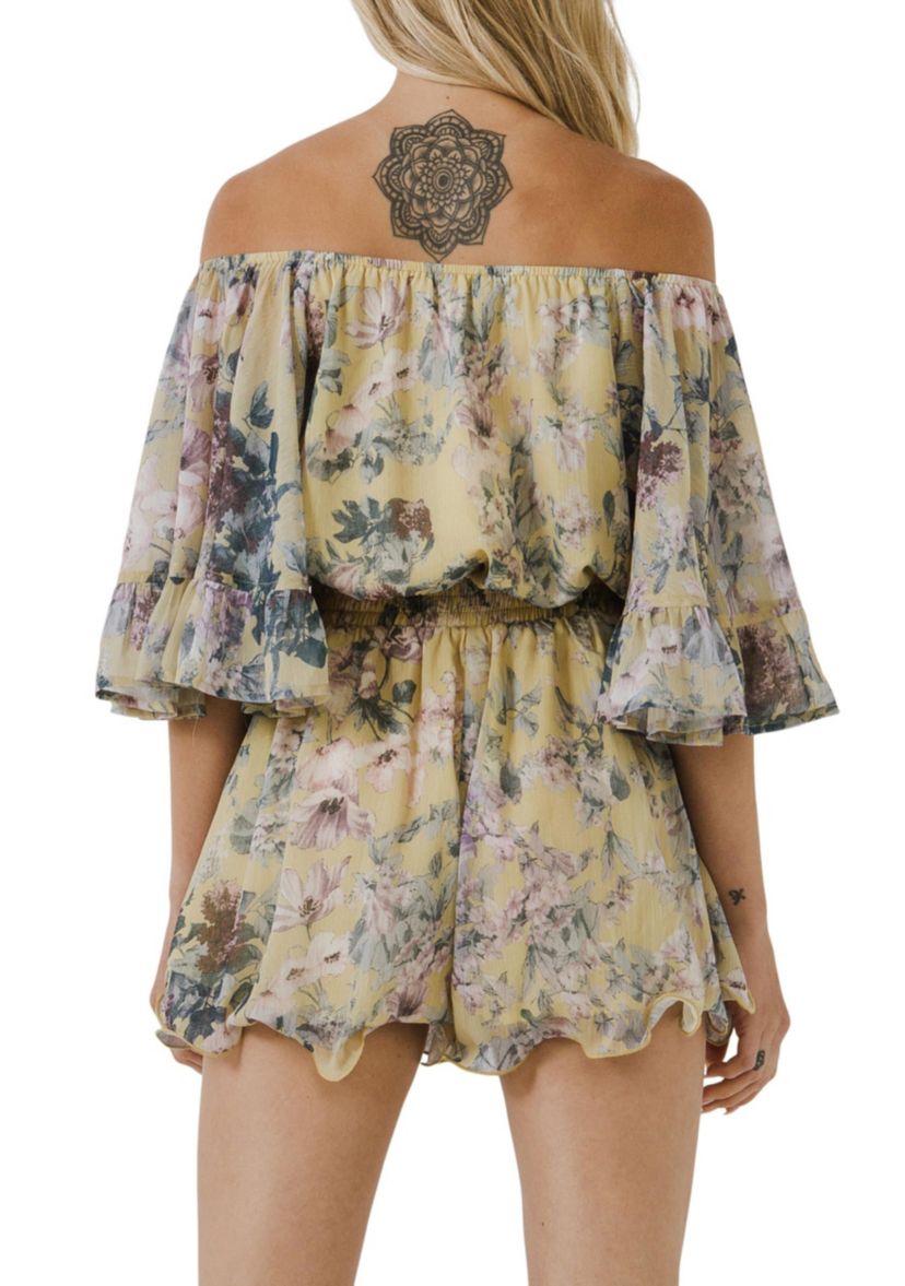Flowy Floral Romper