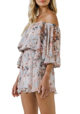 Flowy Floral Romper