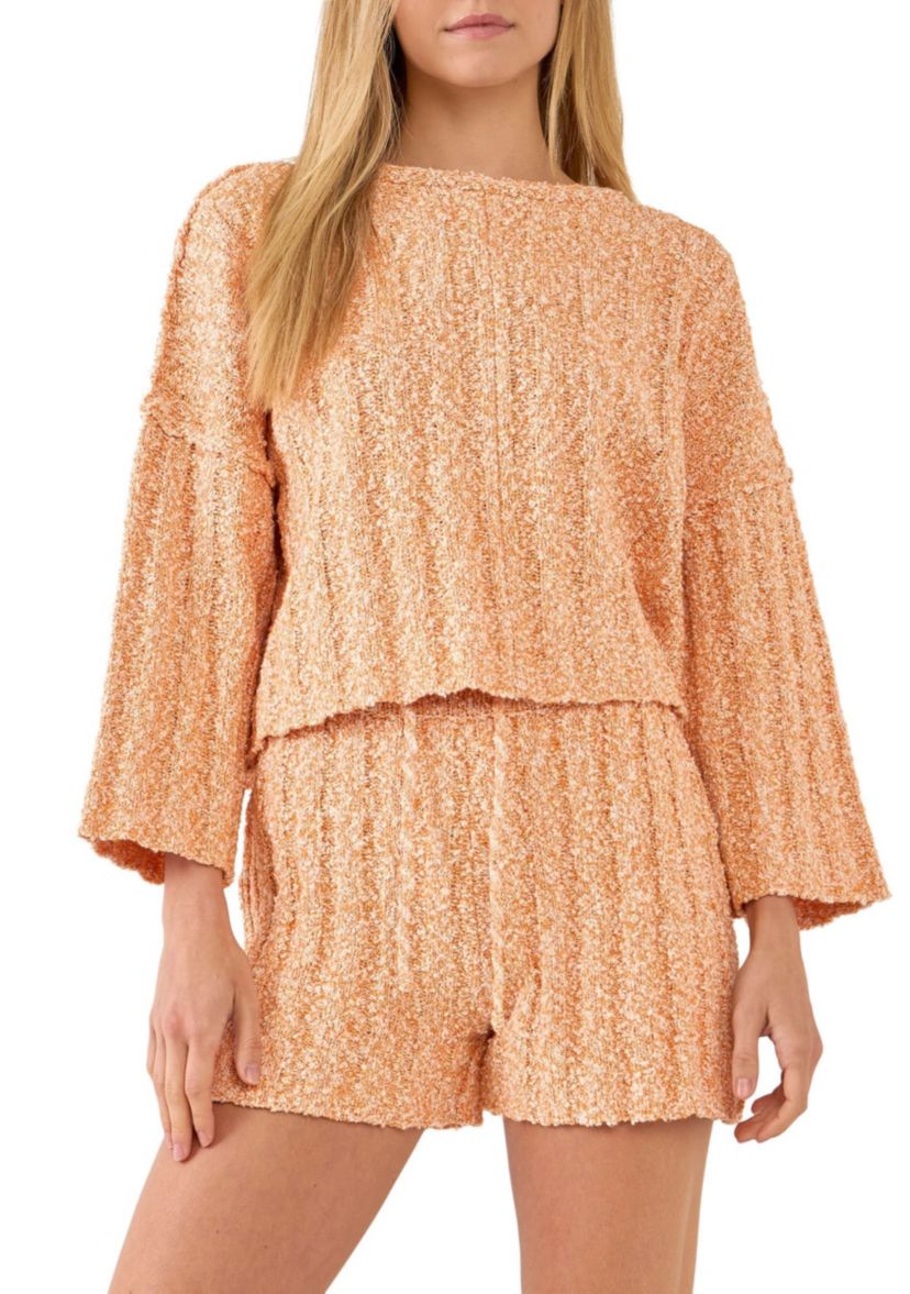 Pullover Ribbed Sweater