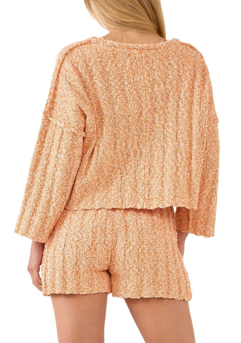 Pullover Ribbed Sweater