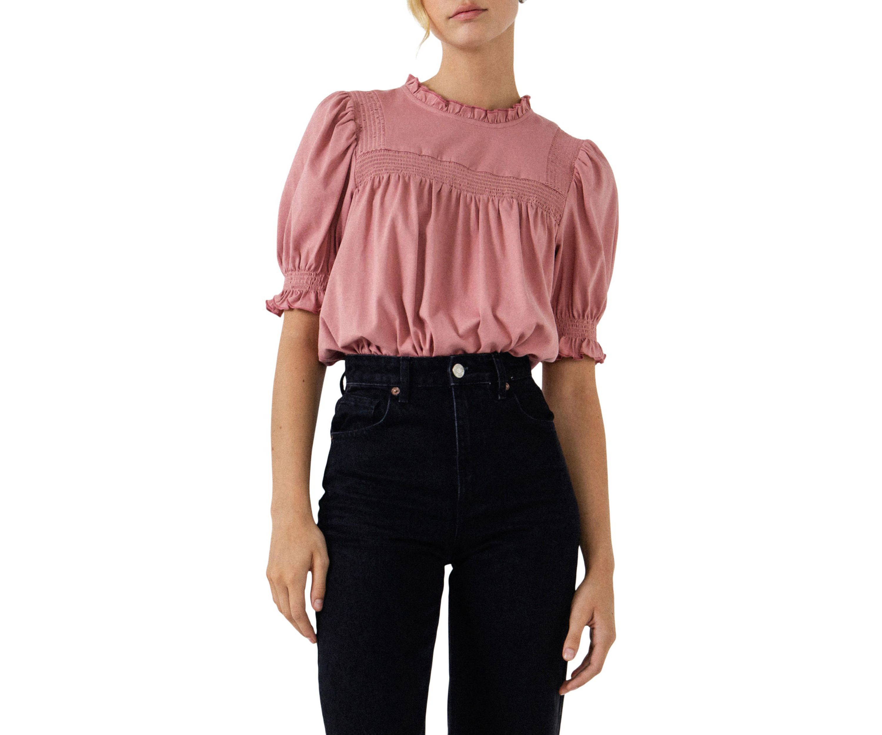 Smocking Yoke T-Shirt